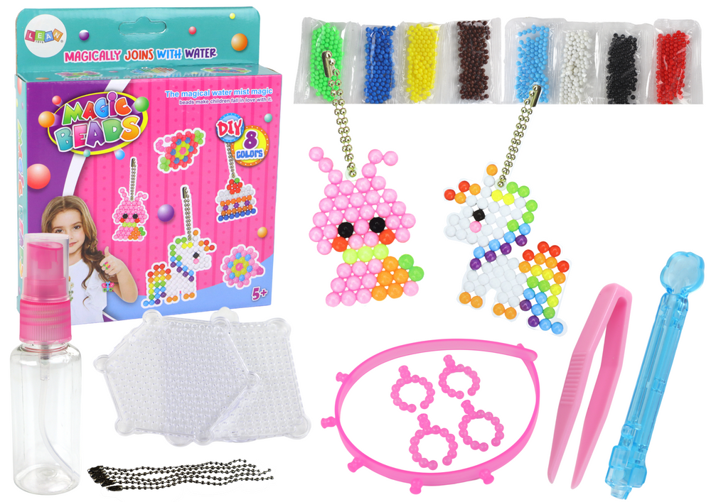 Kūrybinis vandens karoliukų rinkinys lean toys