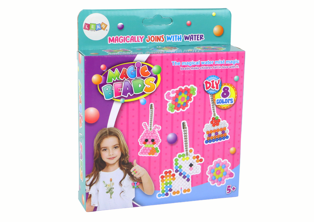 Kūrybinis vandens karoliukų rinkinys lean toys