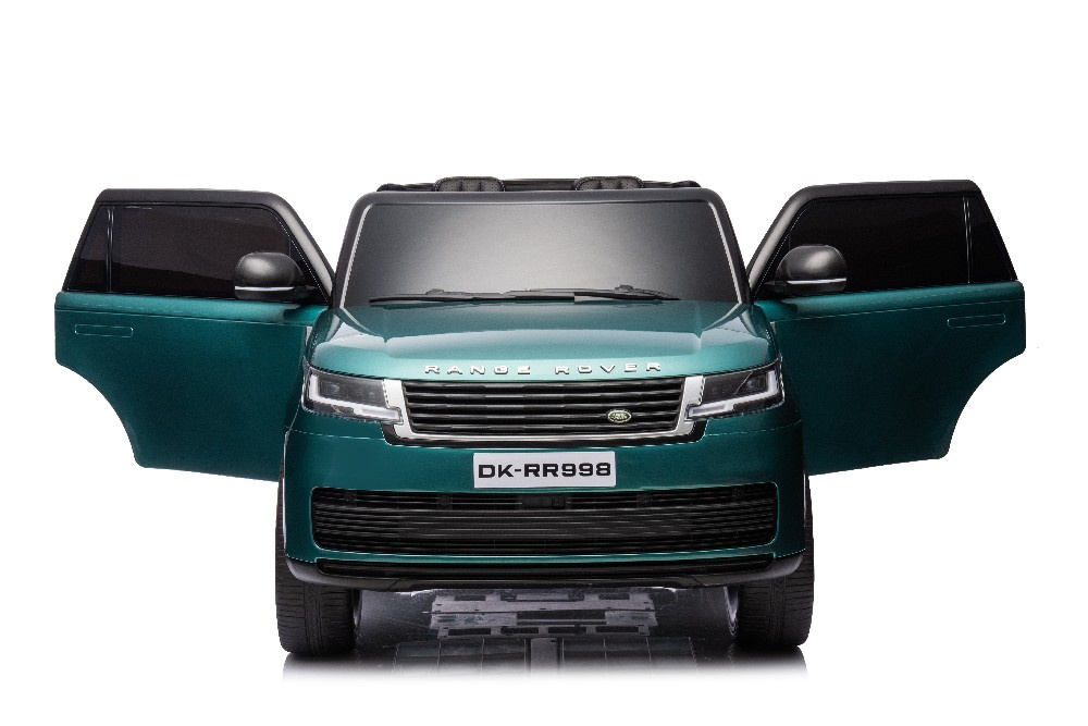 Dvivietis vaikiškas elektromobilis lean cars dk-rr998 range rover, žalias