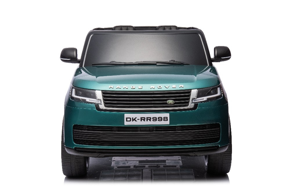 Dvivietis vaikiškas elektromobilis lean cars dk-rr998 range rover, žalias
