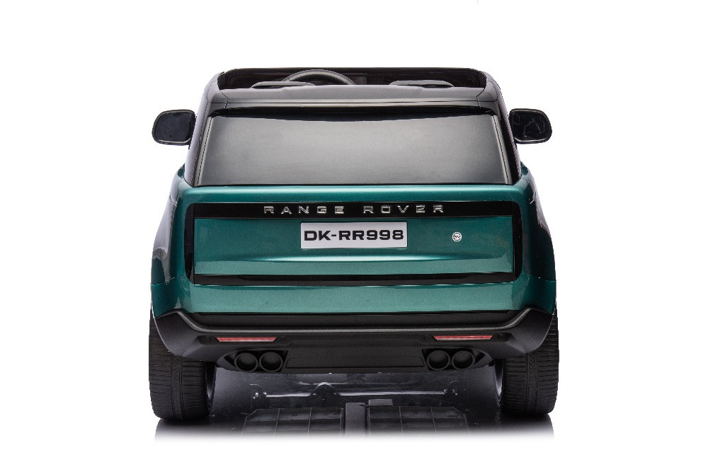 Dvivietis vaikiškas elektromobilis lean cars dk-rr998 range rover, žalias