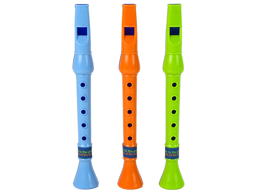 Vaikiškų fleitų rinkinys lean toys, 3vnt.
