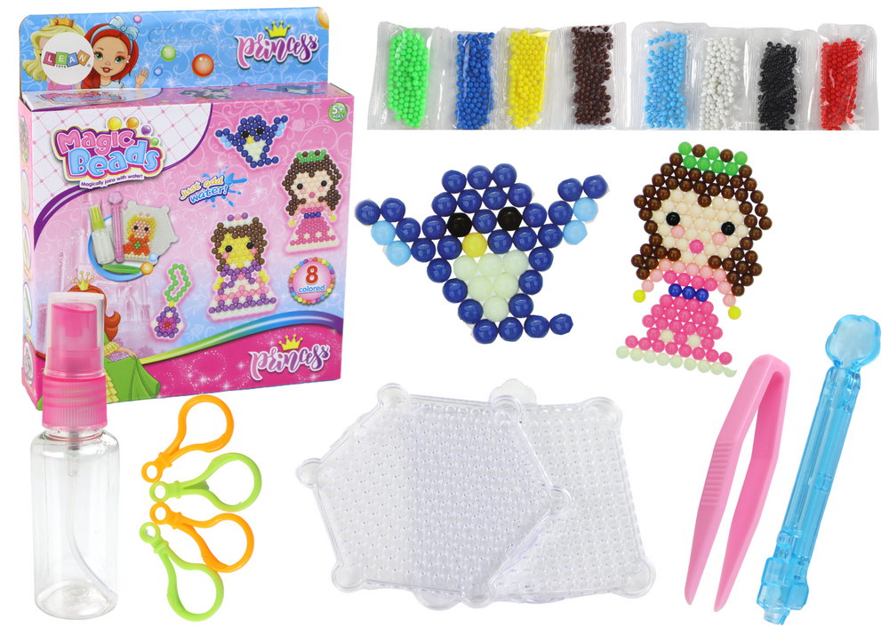 Vandens karoliukų rinkinys princess leantoys
