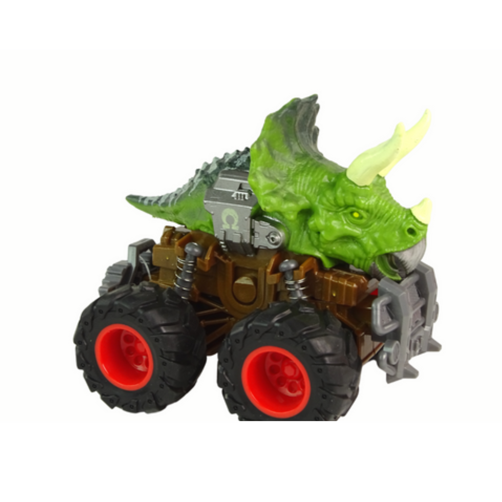 Žaislinis automobilis dinozauras lean toys, 1vnt.