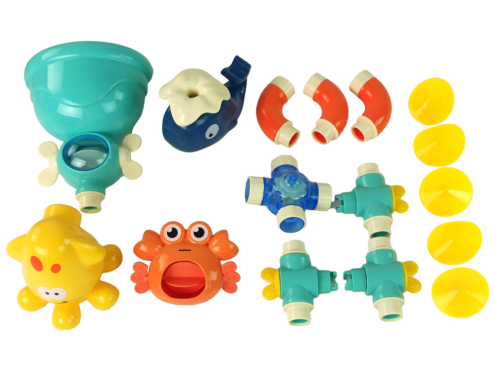 Vonios žaislas jūros gyvūnai lean toys