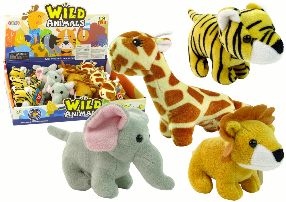 Pliušinis safari gyvūnas lean toys