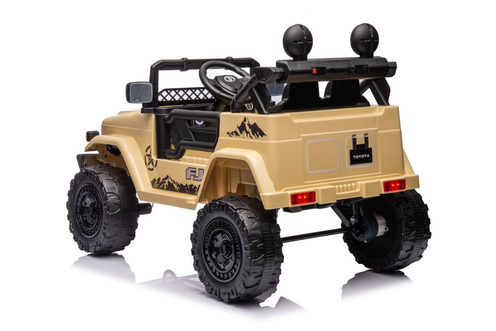 Dvivietis elektromobilis vaikams lean toys toyota fj khaki