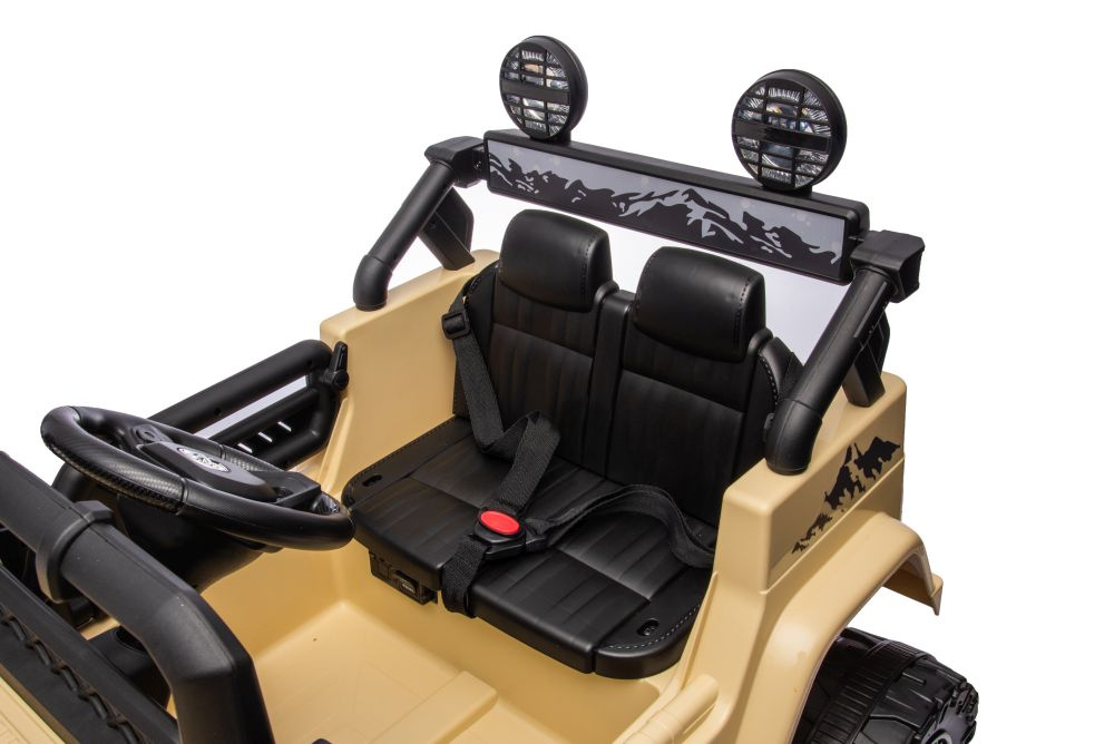 Dvivietis elektromobilis vaikams lean toys toyota fj khaki