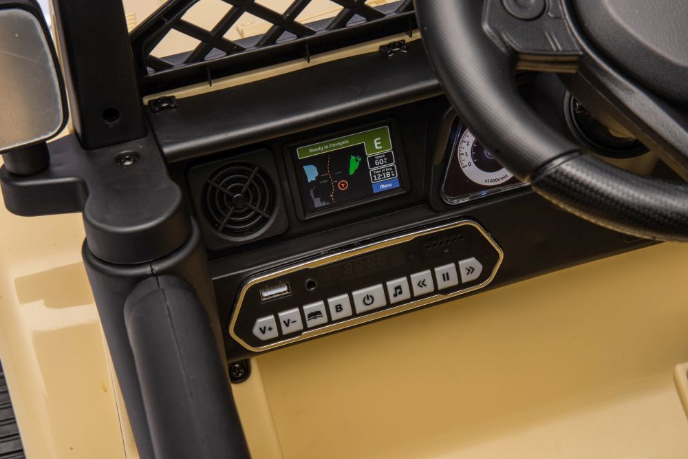 Dvivietis elektromobilis vaikams lean toys toyota fj khaki