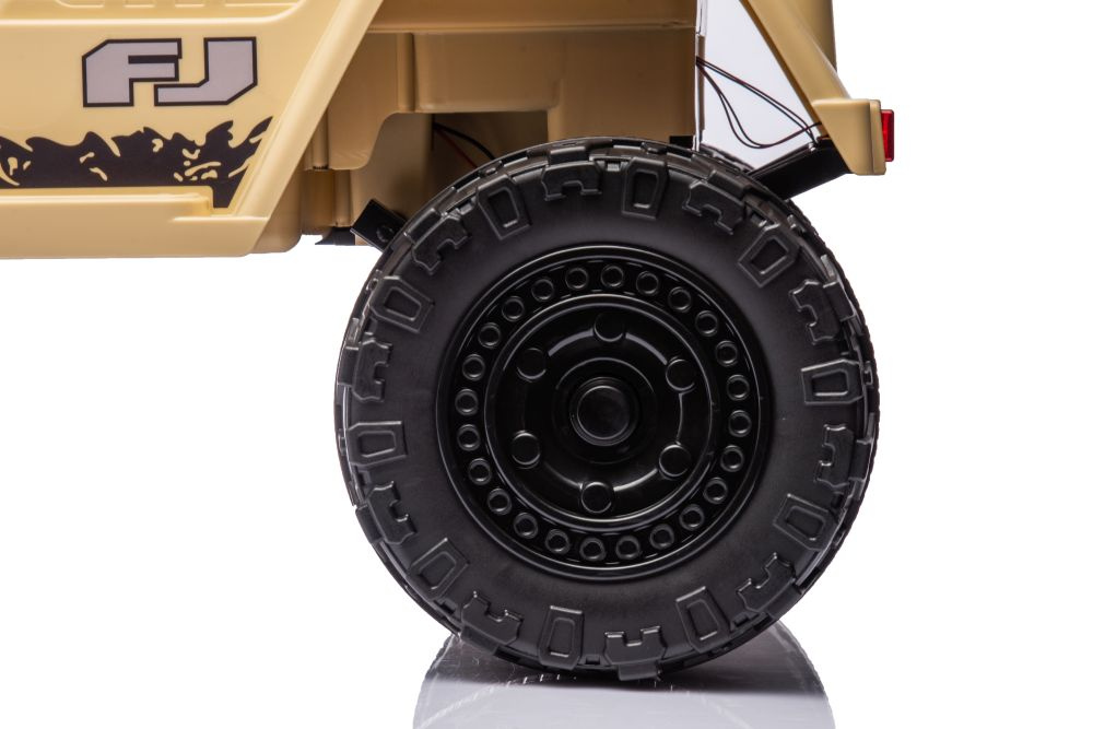 Dvivietis elektromobilis vaikams lean toys toyota fj khaki