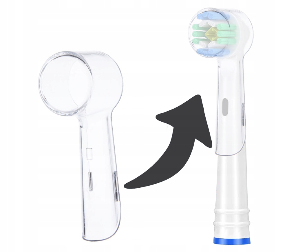 "Oral-B Vitality Pro D103 Blue" dantų šepetėlis ir dangtelis
