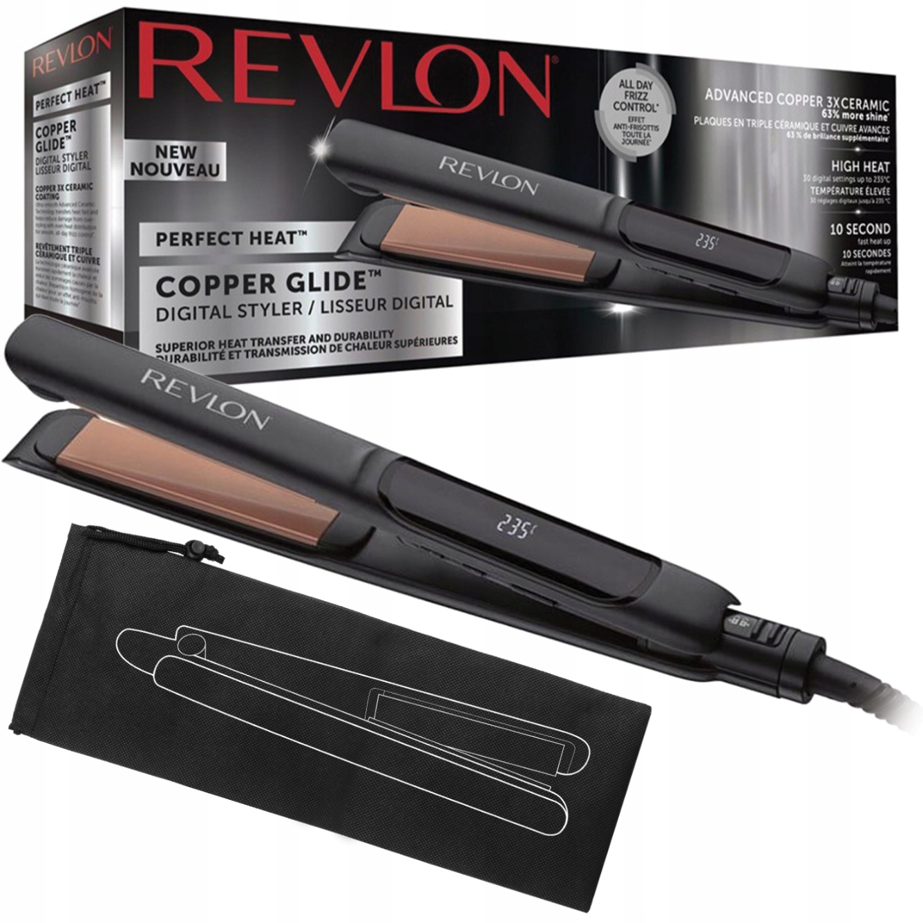 "Revlon" tiesintuvas RVST2155 + krepšys