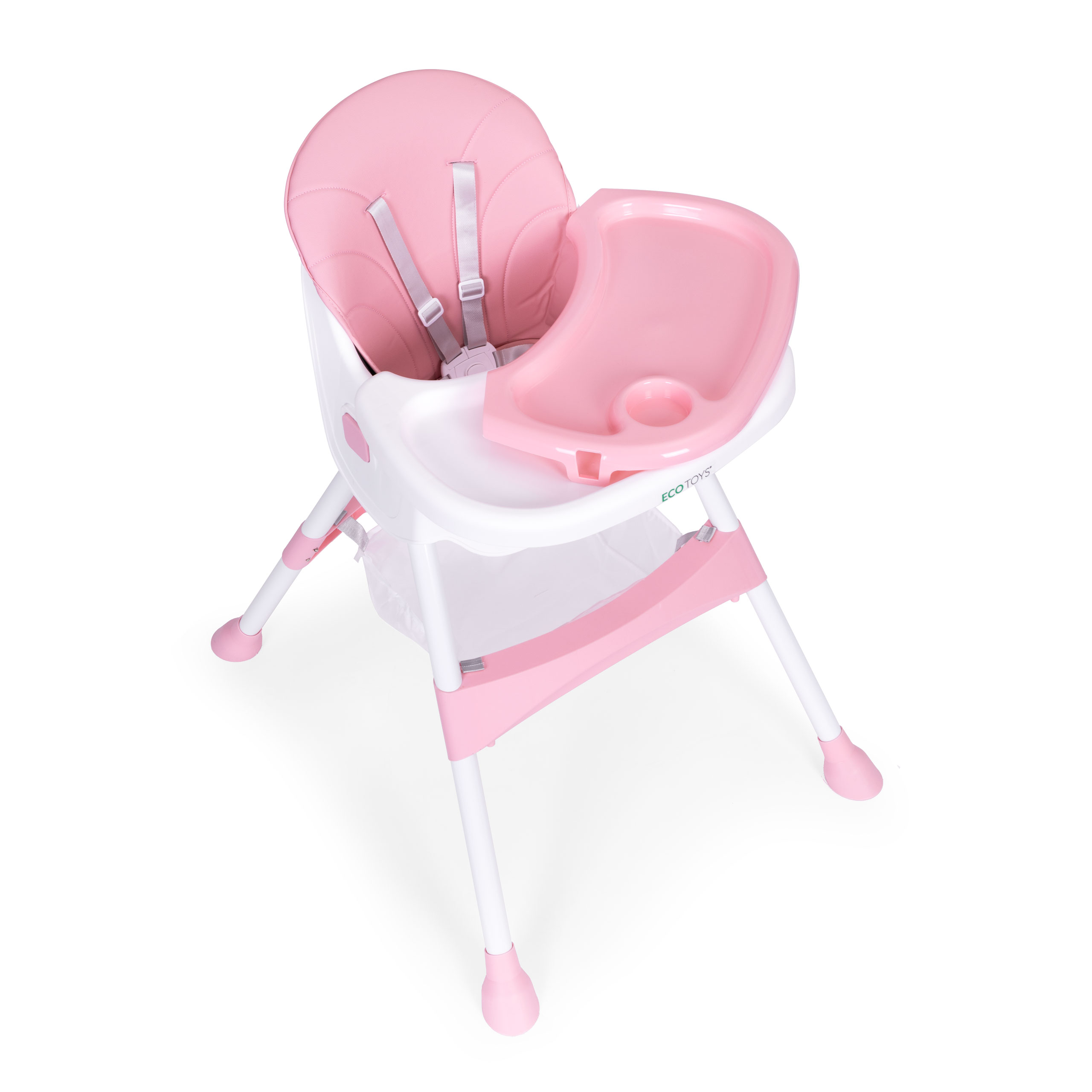 Maitinimo kėdutė, rožinė, ecotoys