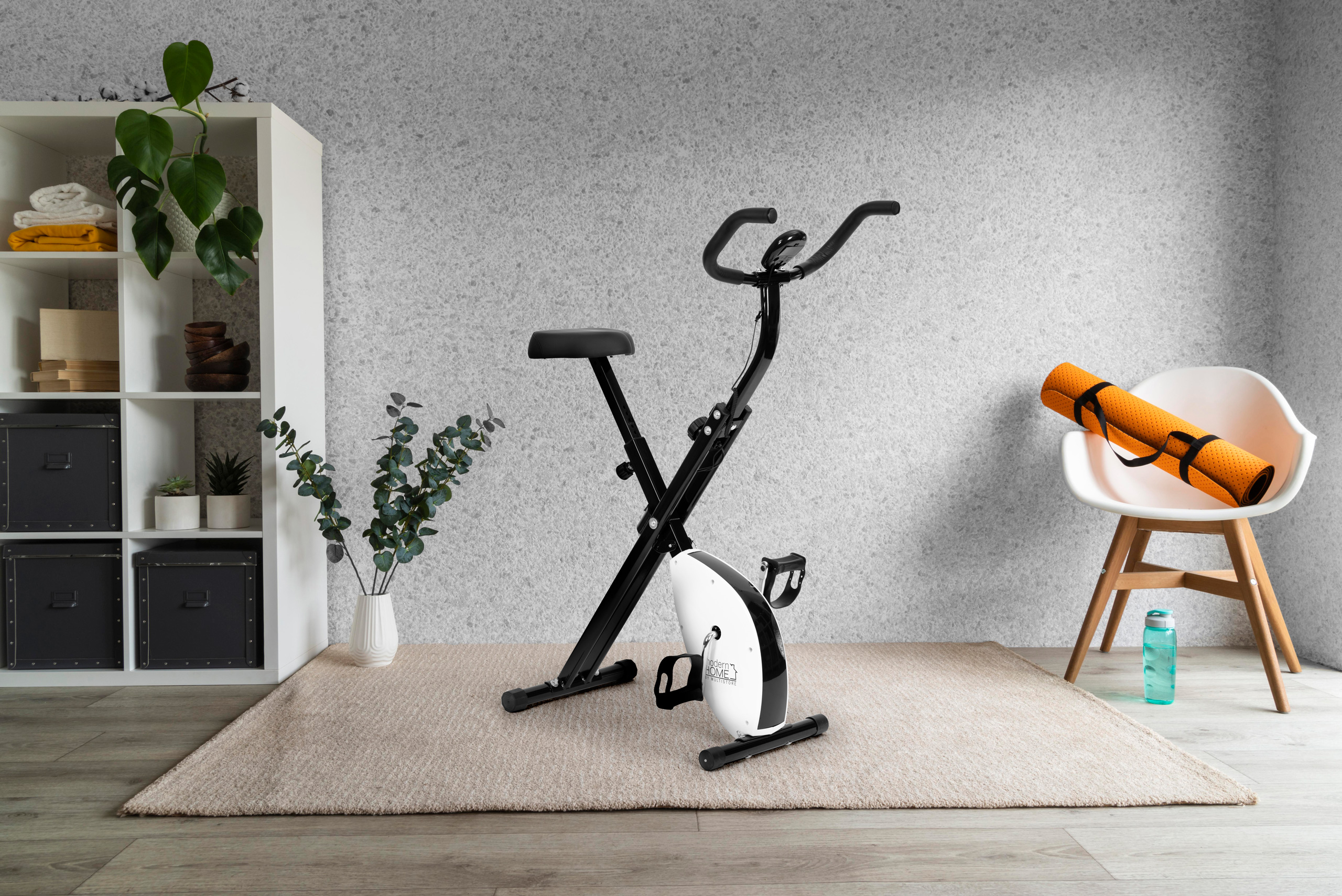 ModernHome mechaninis stacionarus treniruoklis su kompiuteriu
