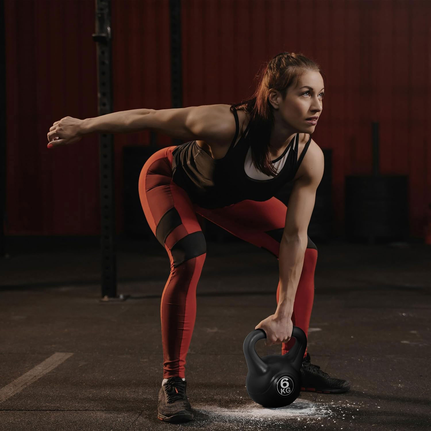 Kettlebell 6 kg, treniruoklis, hantelis, svarmuo, ModernHome