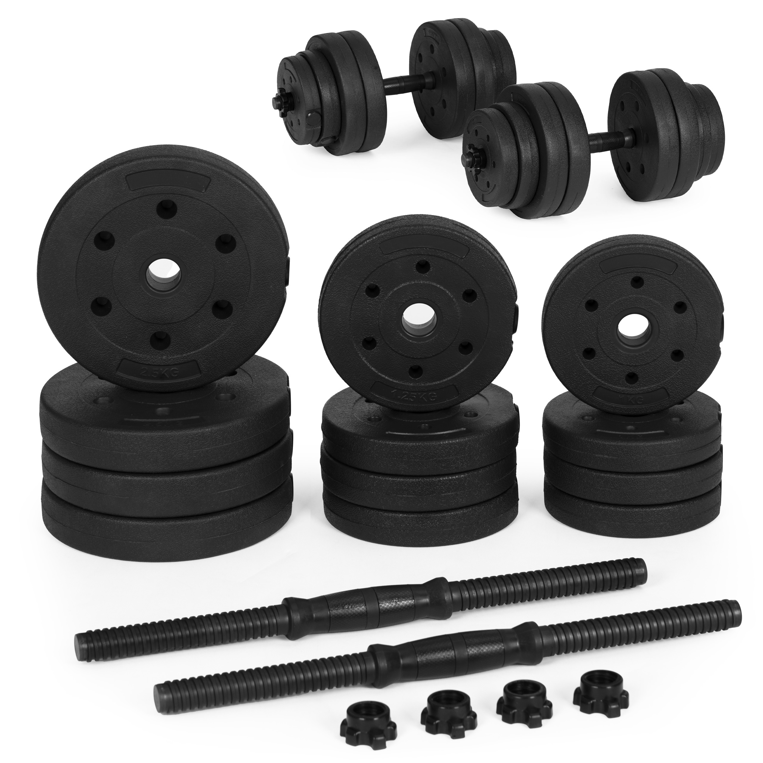 Reguliuojami hanteliai 2x10 kg