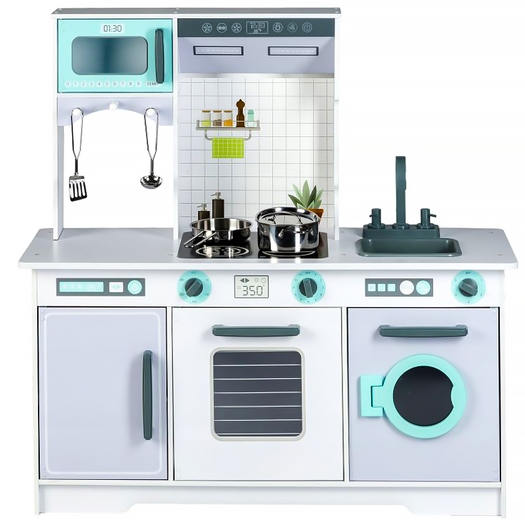 ECOTOYS Medinė virtuvėlė