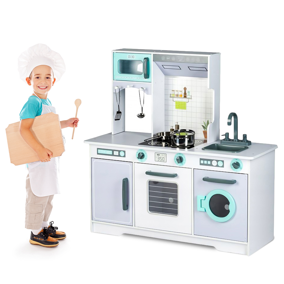 ECOTOYS Medinė virtuvėlė