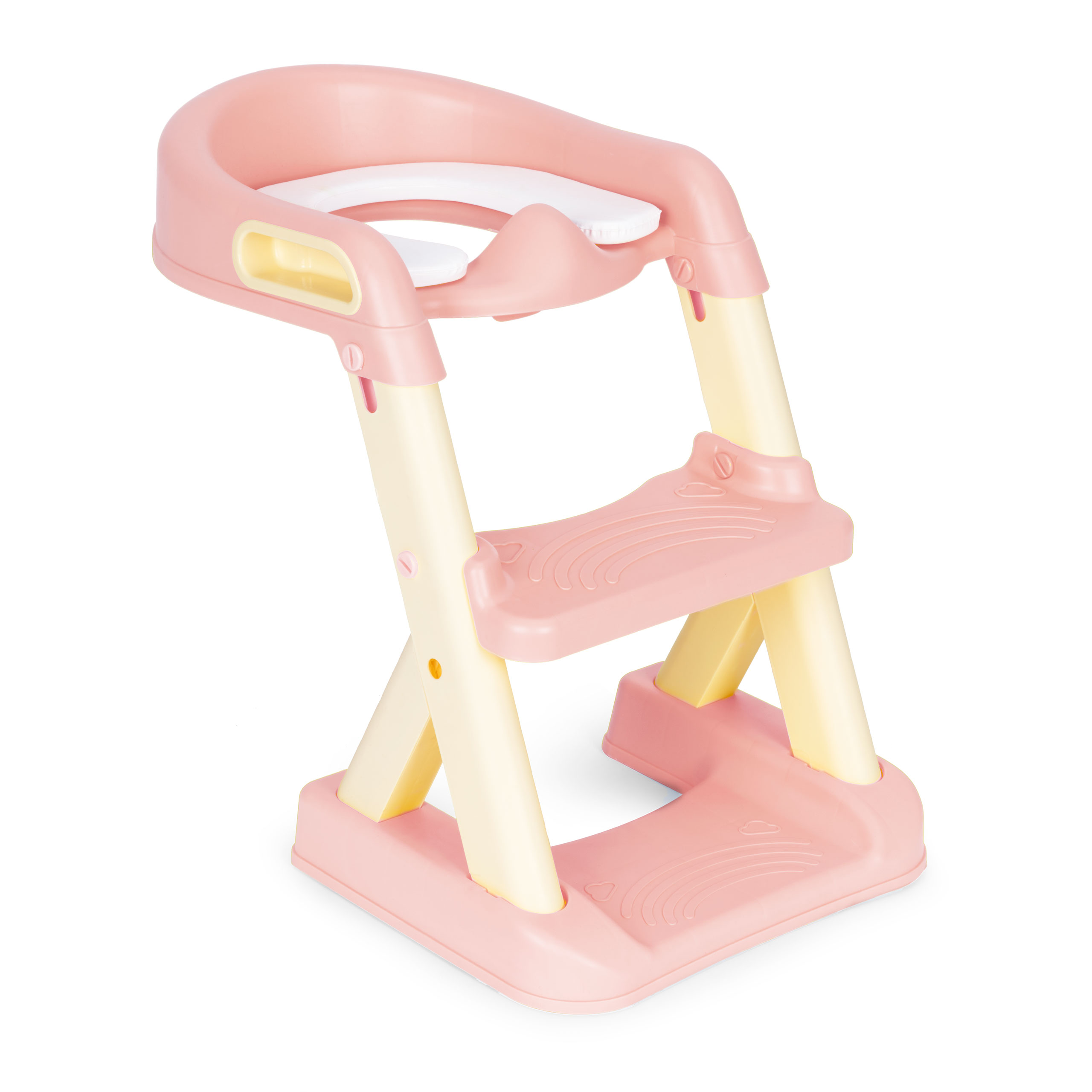 Vaikiška tualeto dangtis su laipteliais ECOTOYS