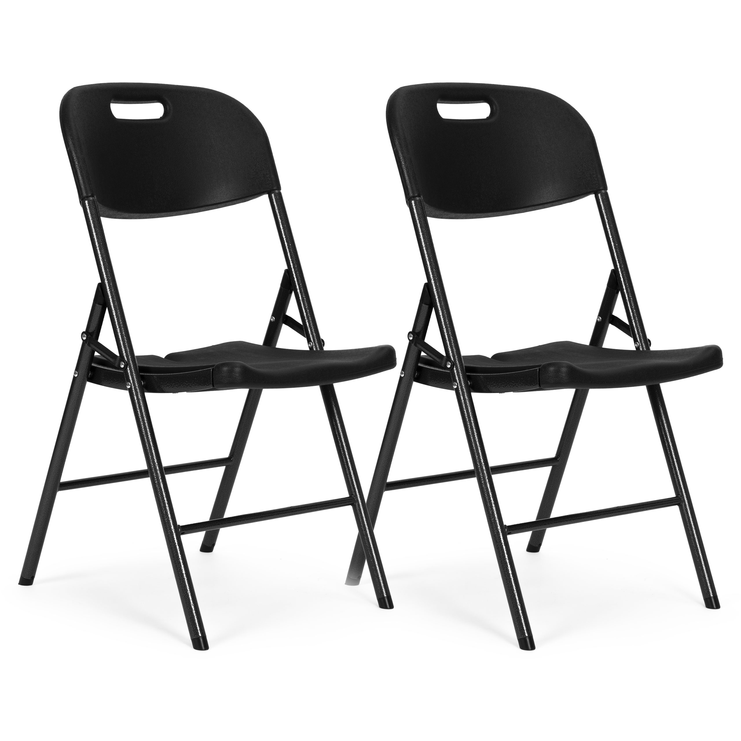 2 SULANKSTOMŲ KĖDŽIŲ RINKINYS black, ModernHome