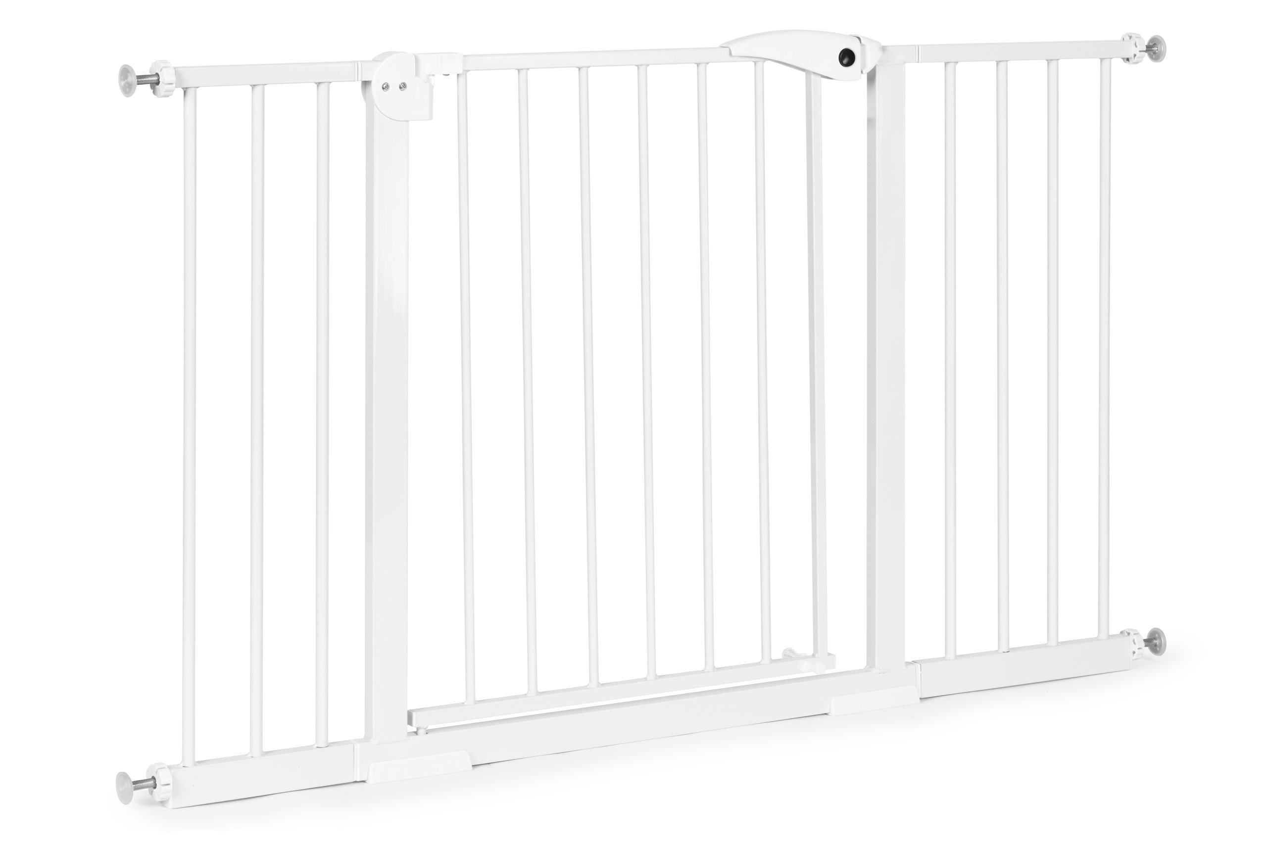 Saugos varteliai sg-012-w-132, 74-132 cm, plieniniai, balti