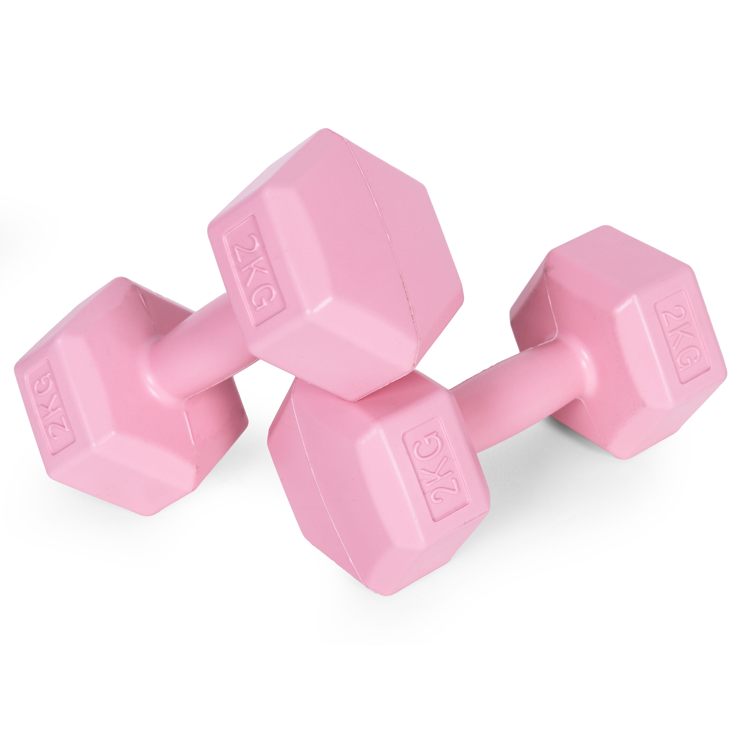 Šešiakampiai hantelia 2x2 kg  modernhome