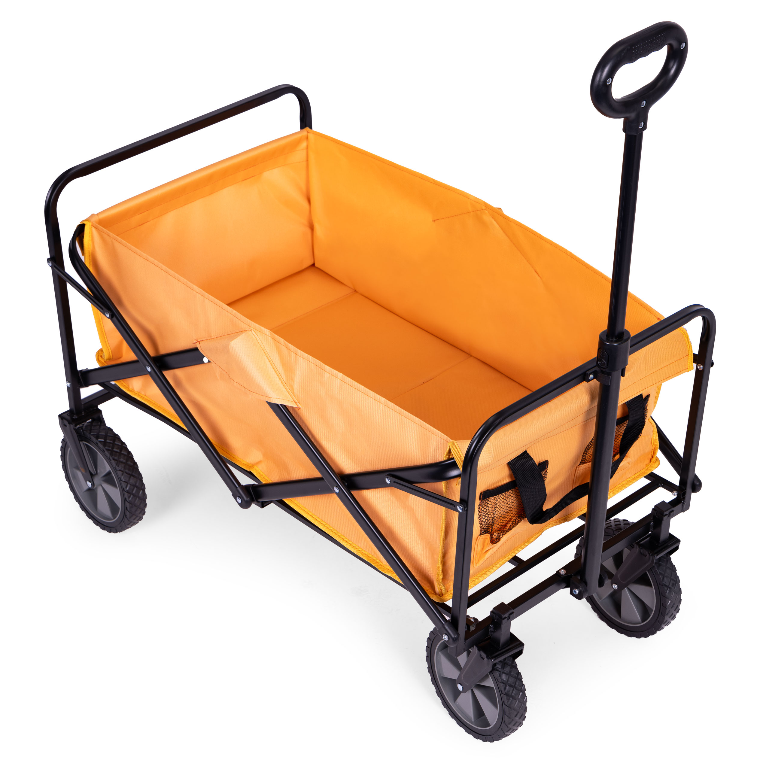 SULANKSTOMAS TRANSPORTAVIMO VEŽIMĖLIS, oranžinis, 47x105 cm, MultiGarden