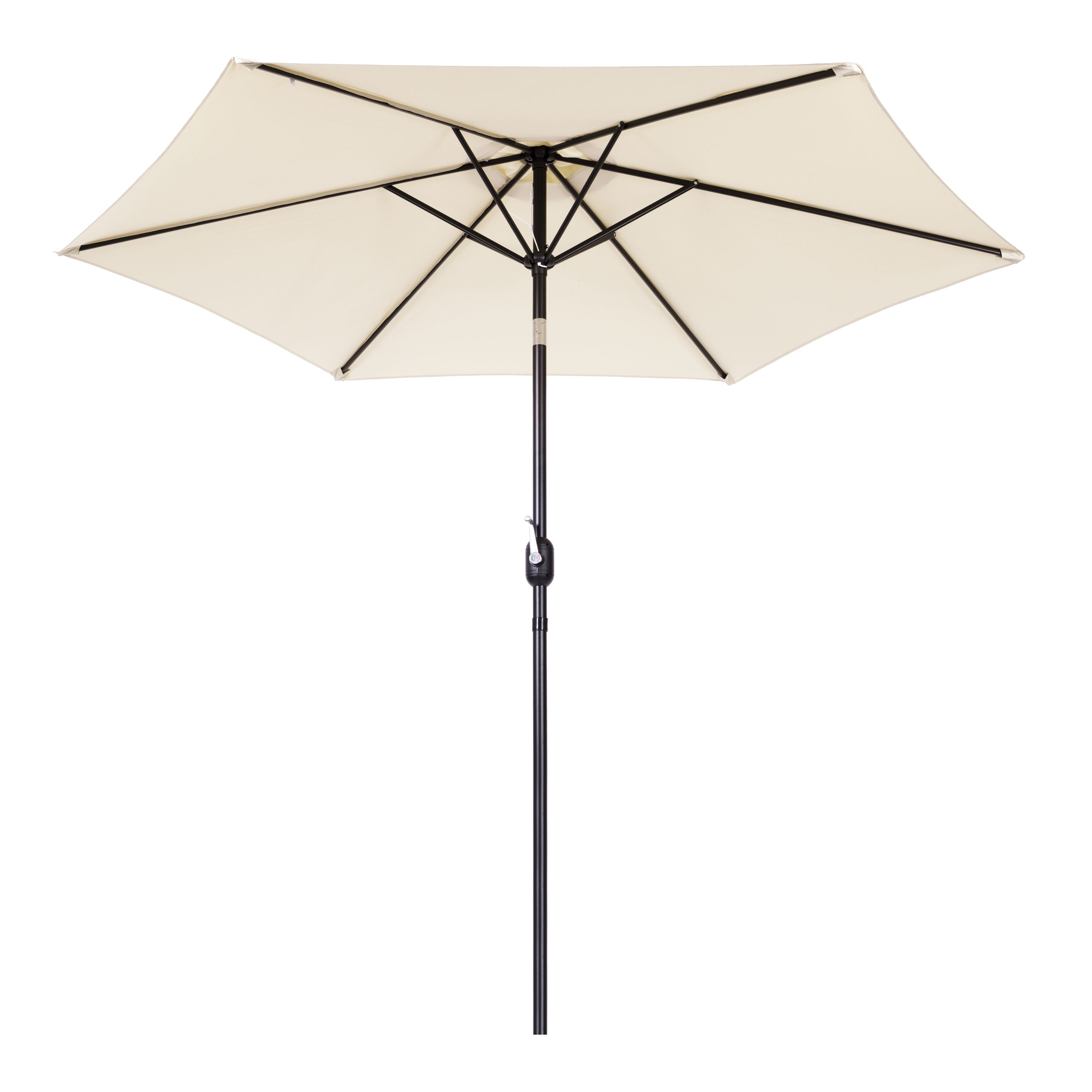 Smėlio spalvos sodo skėtis 270 cm