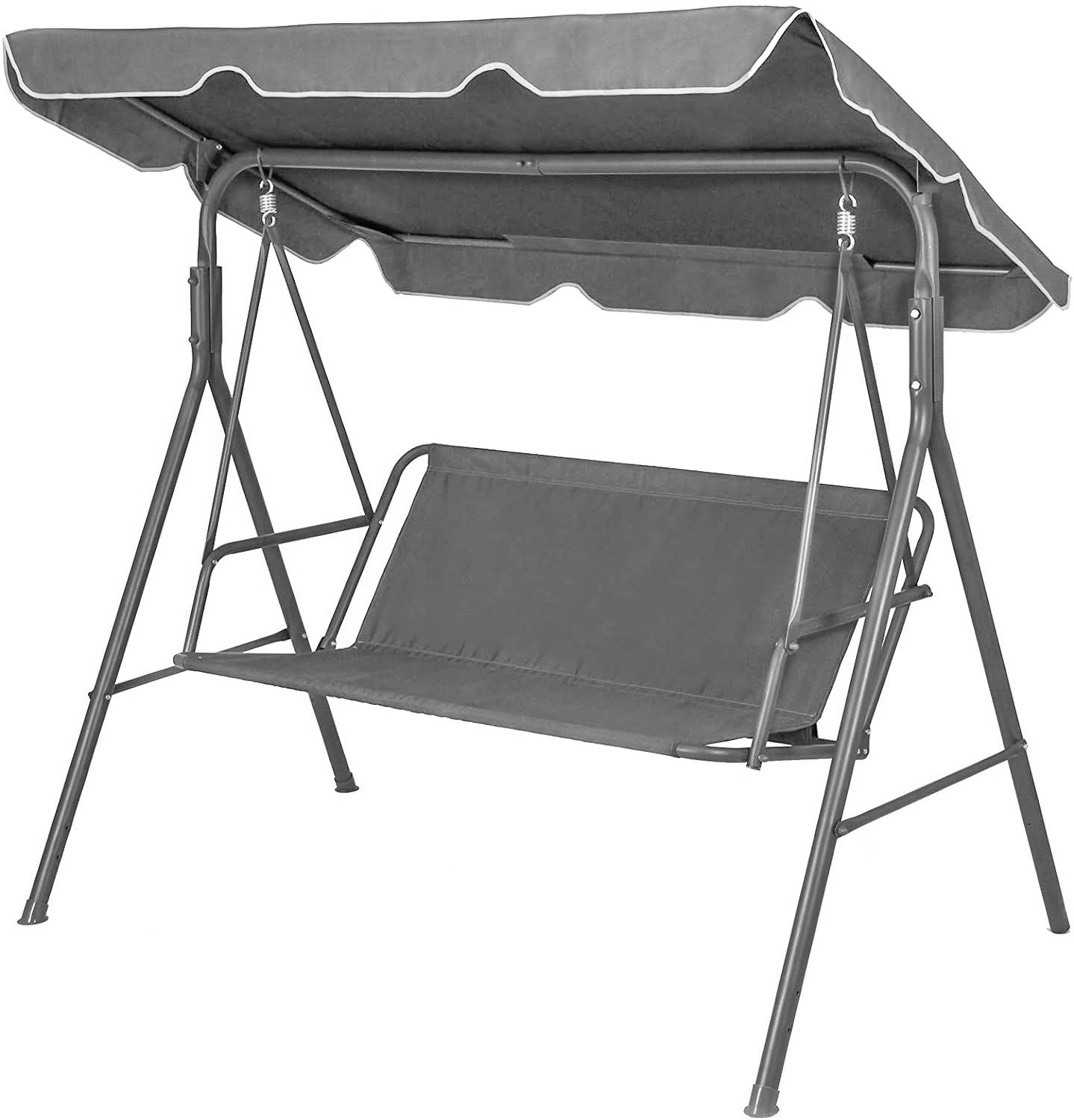 ModernHome sūpynių sėdynė, pilka, 120 cm x 93 cm