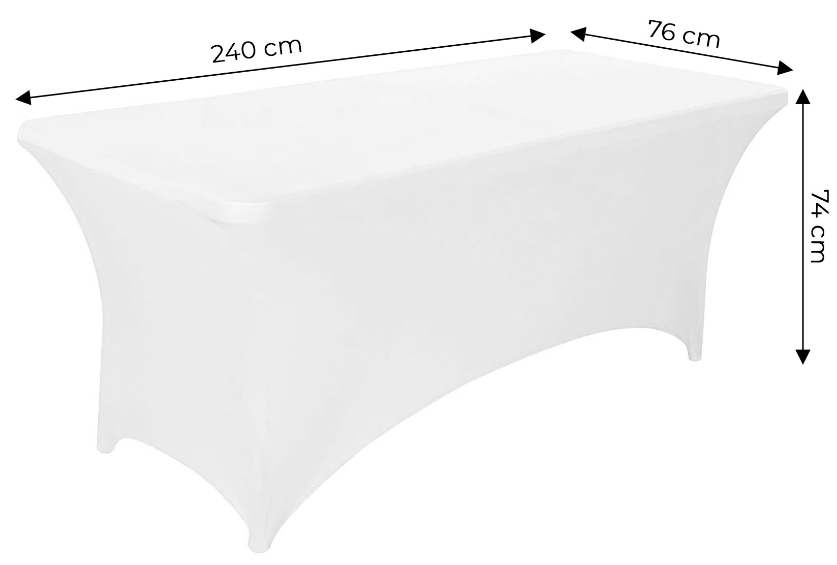 Elastinga staltiesė 240 cm