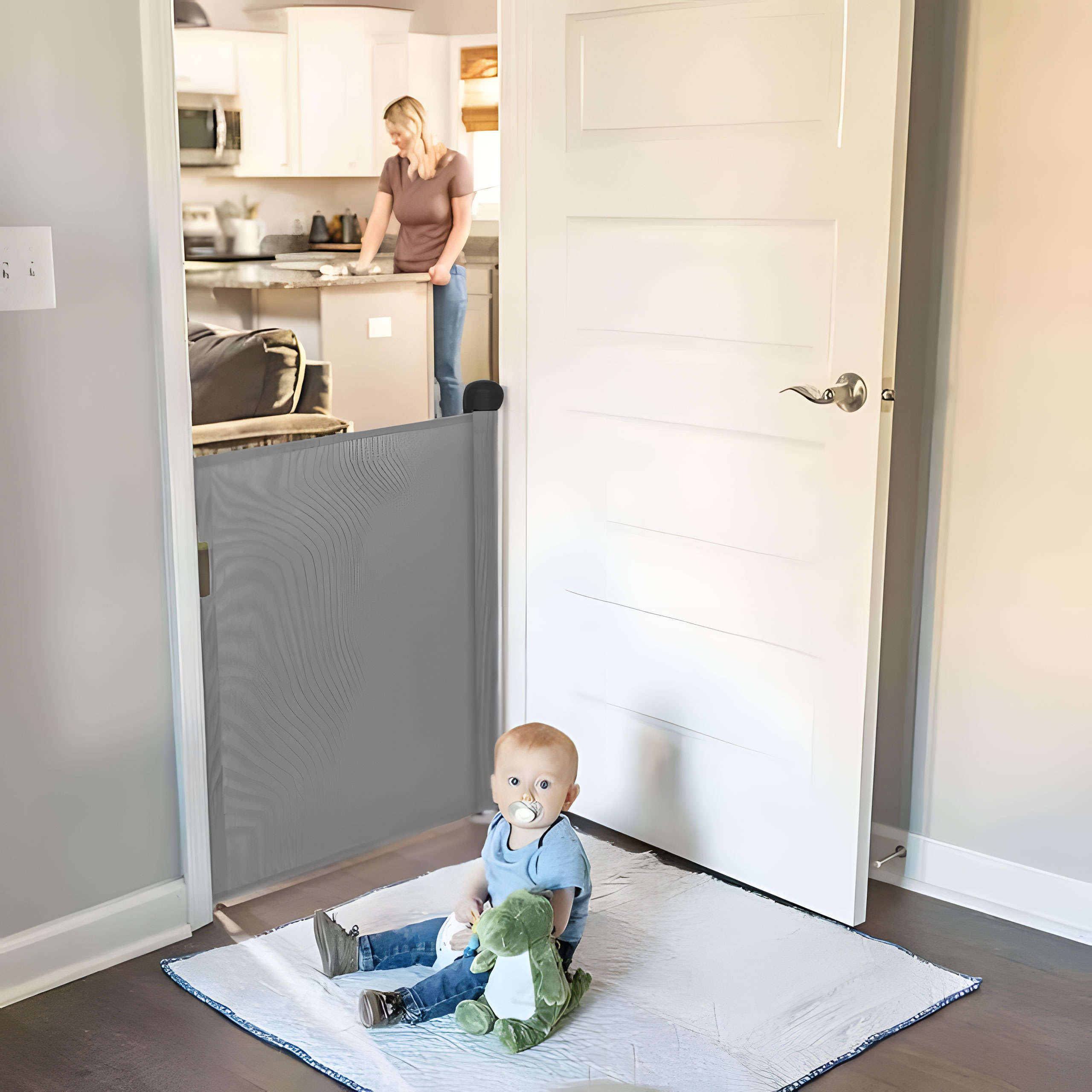 Apsauginė tvorelė, gray, ECOTOYS