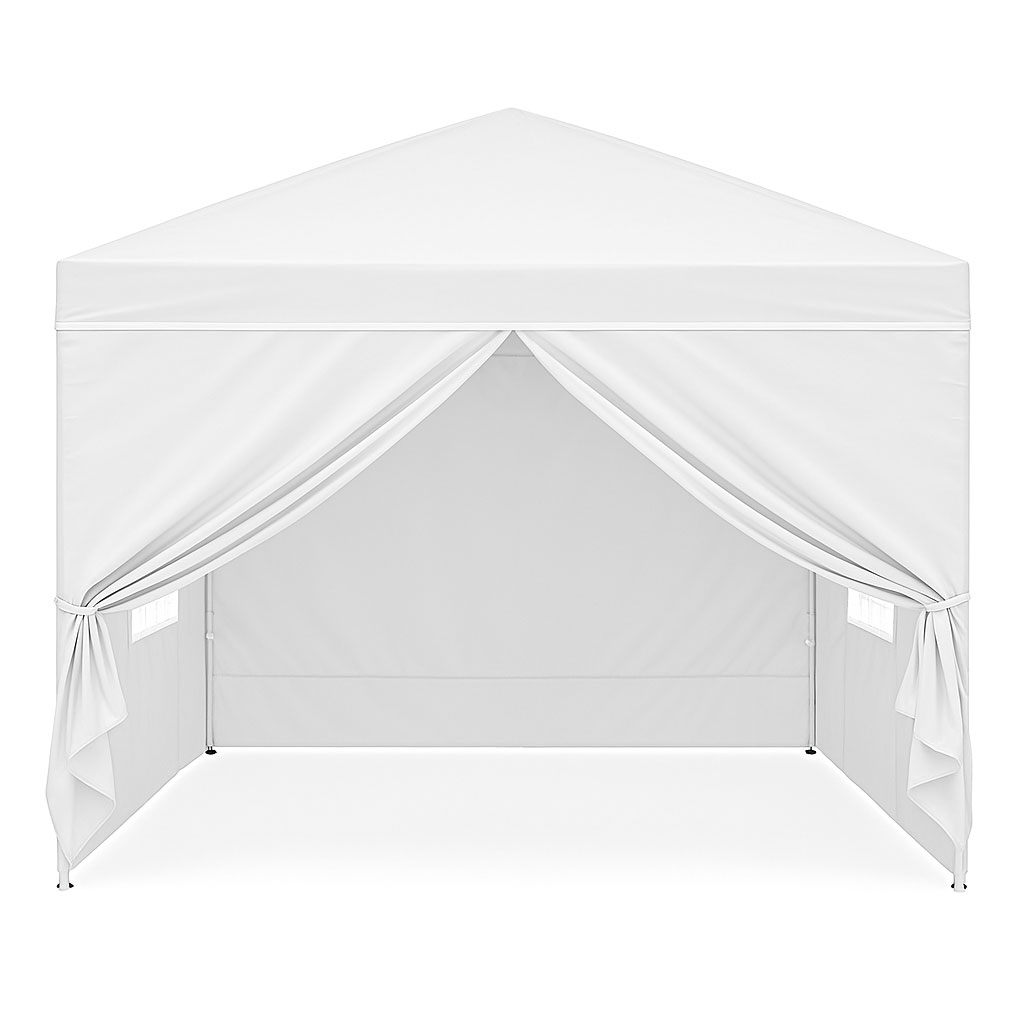 Sodo palapinė 3x3m. balta + 4 sienos