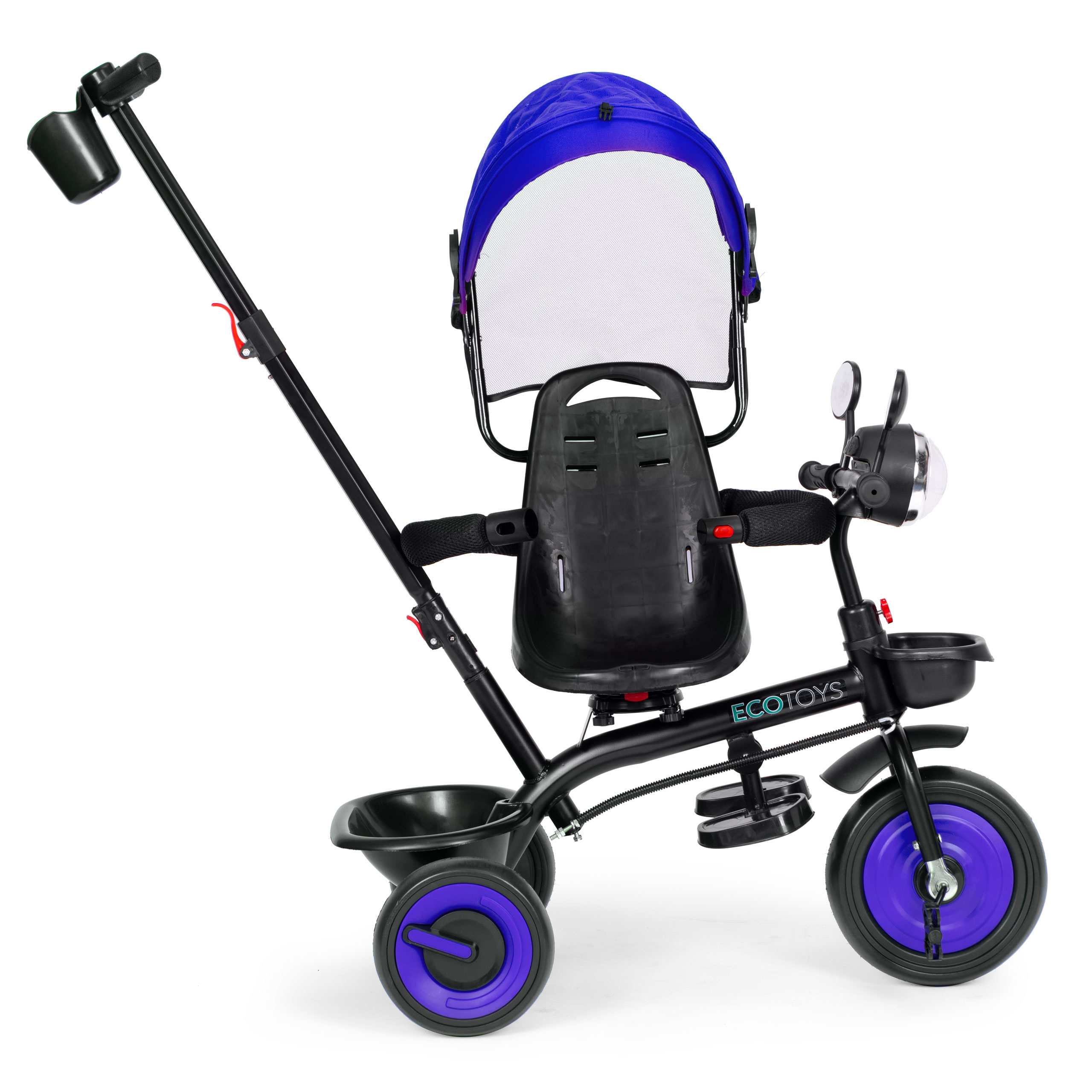 3-in-1 triratis dviratis, blue, ECOTOYS