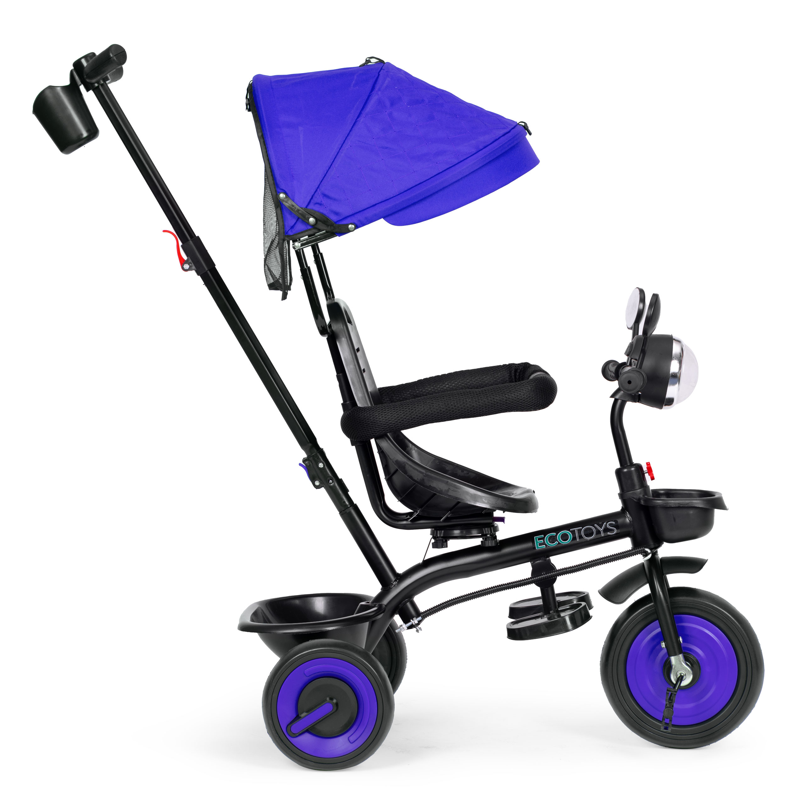 3-in-1 triratis dviratis, blue, ECOTOYS