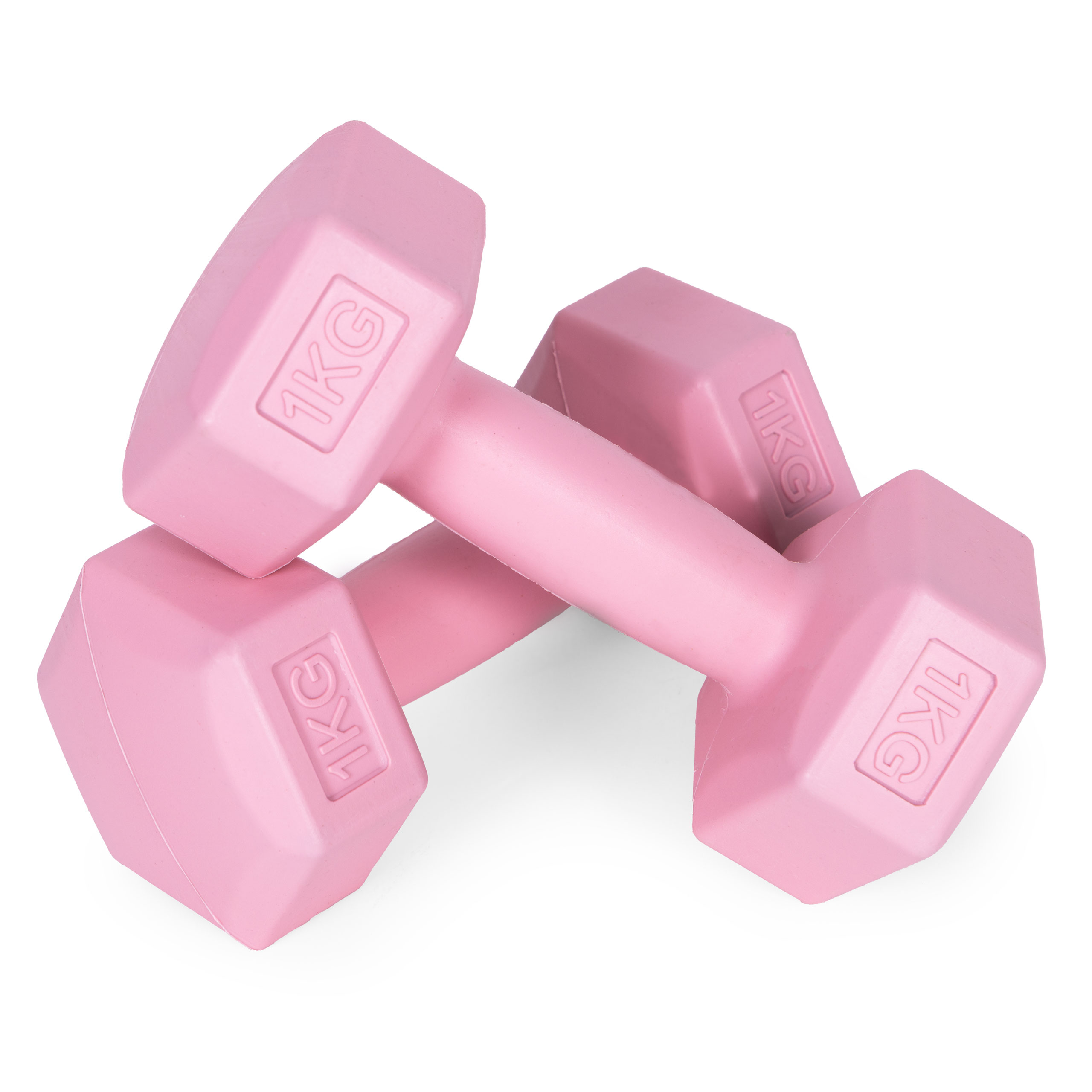 Šešiakampiai hantelia 2x1 kg  modernhome