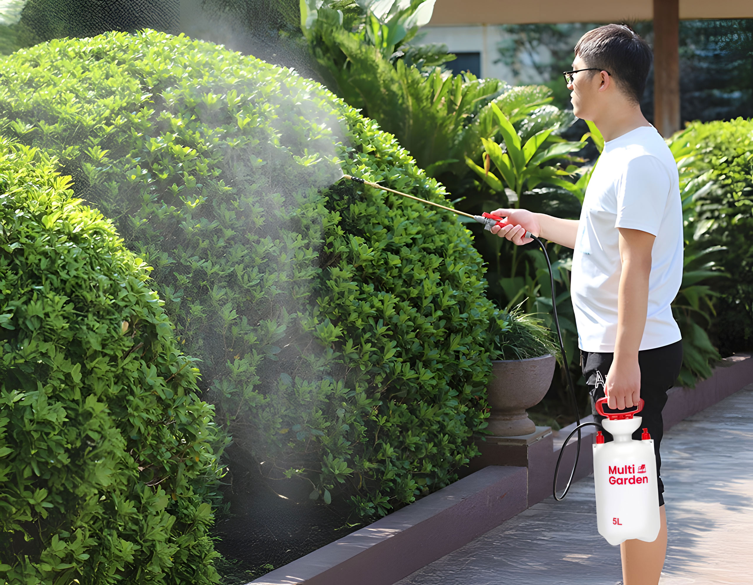 Slėginis sodo purkštuvas 5l multigarden
