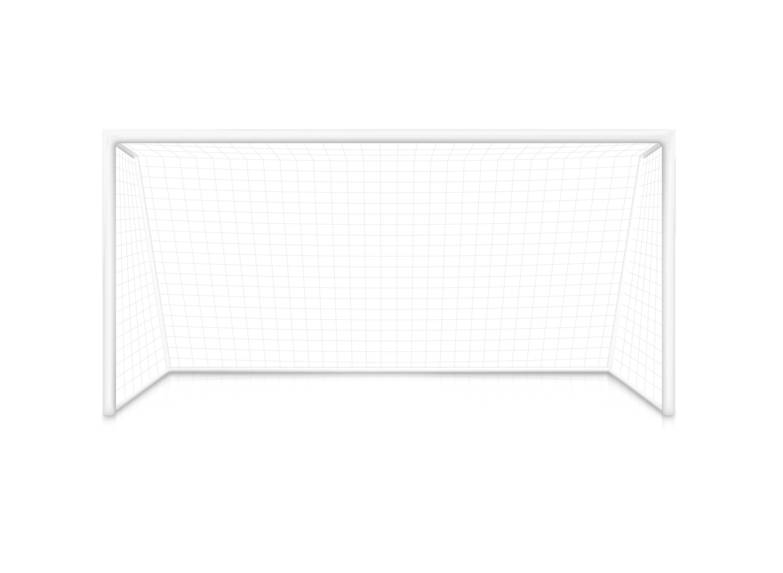 Treniruotės futbolo vartai su tinkleliu 180x120 cm juodai baltas multigarden