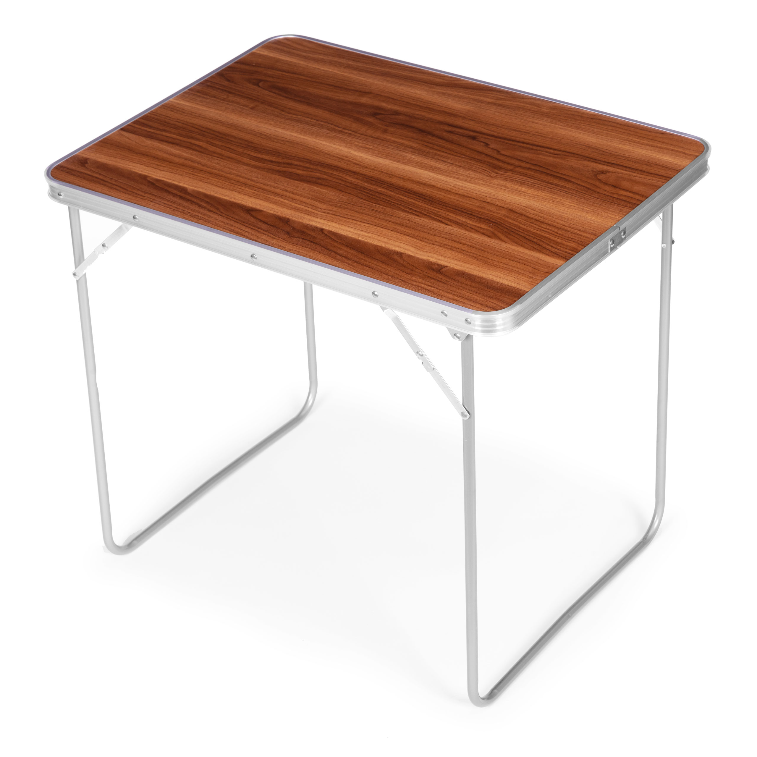 Turistinis stalas modernhome, 80x60x70 cm, rudas