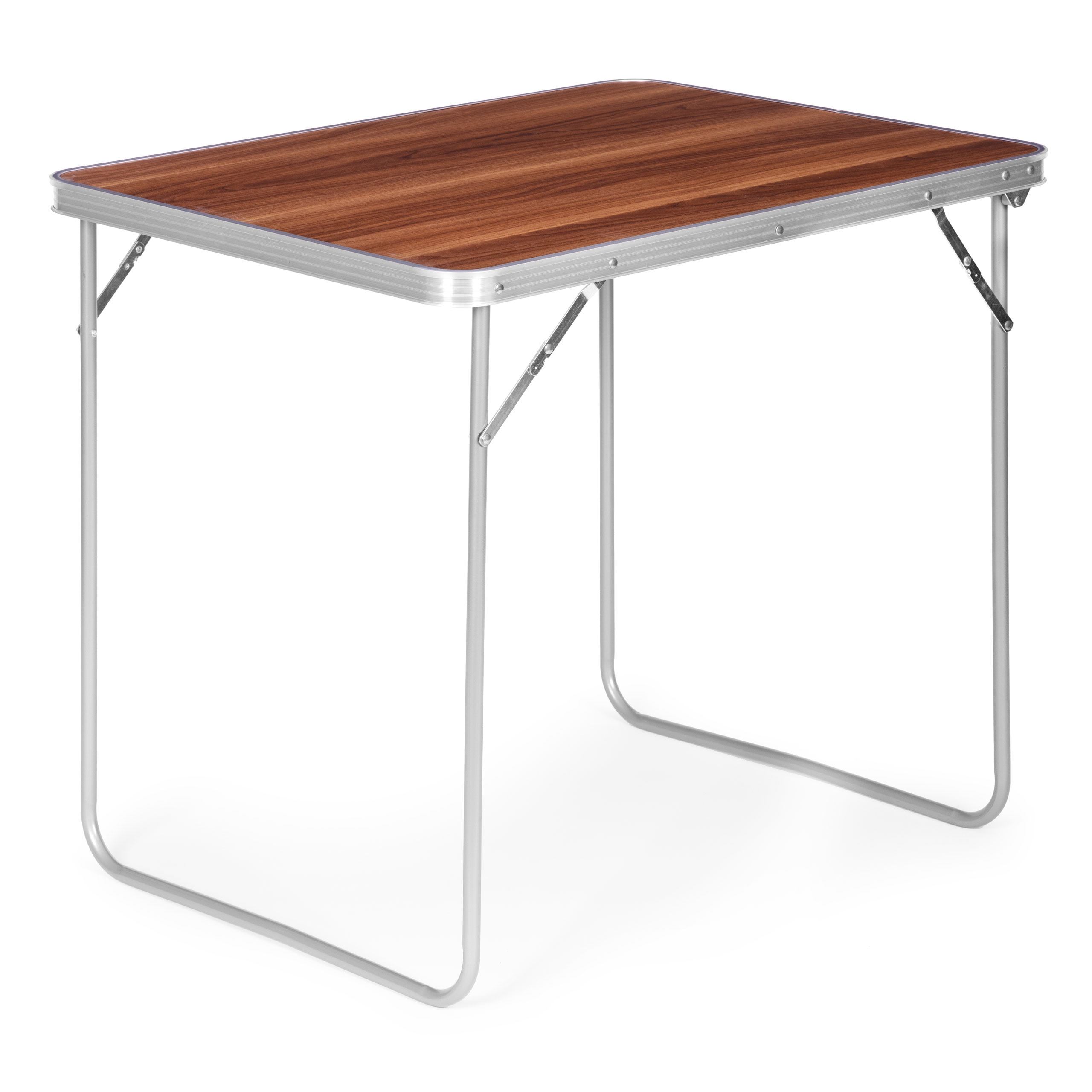 Turistinis stalas modernhome, 80x60x70 cm, rudas