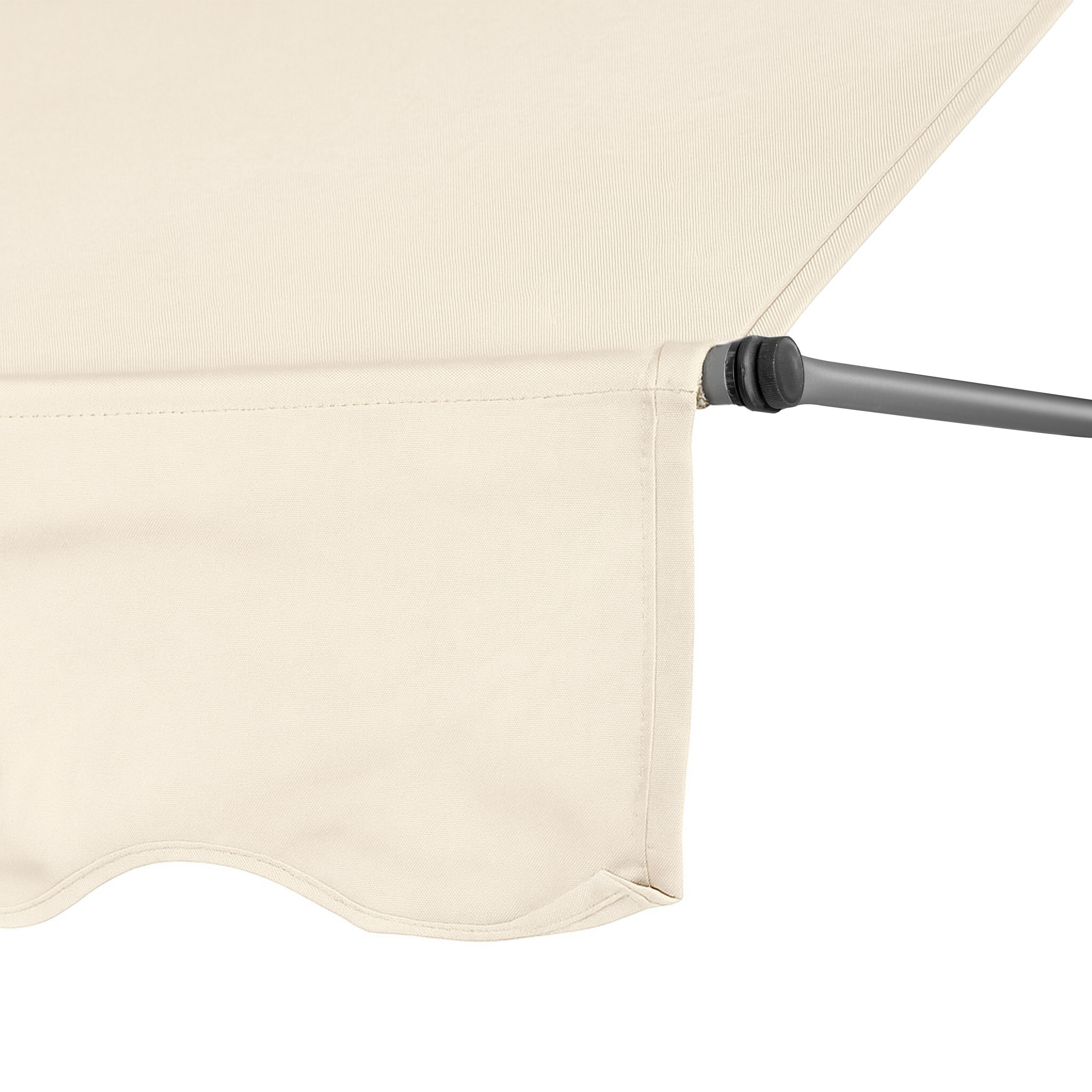 Balkono-Terasa Markizė 300x120 cm, Reguliuojamo Aukščio, Atspari Vandeniui, Su Rankena, Smėlinė, MultiGarden