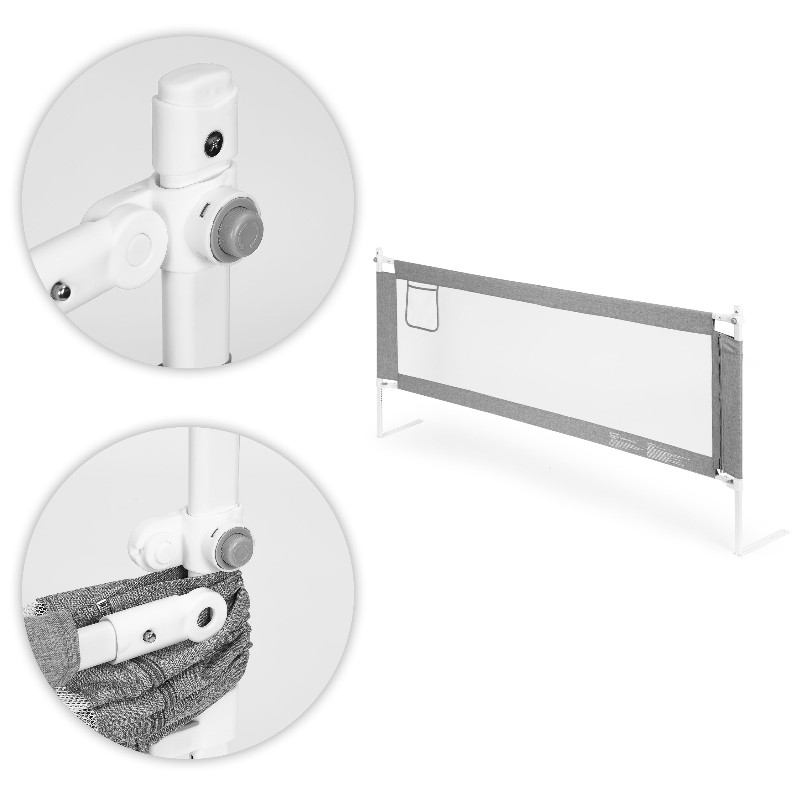 Lovos apsauginė sienelė, 200 cm, ECOTOYS