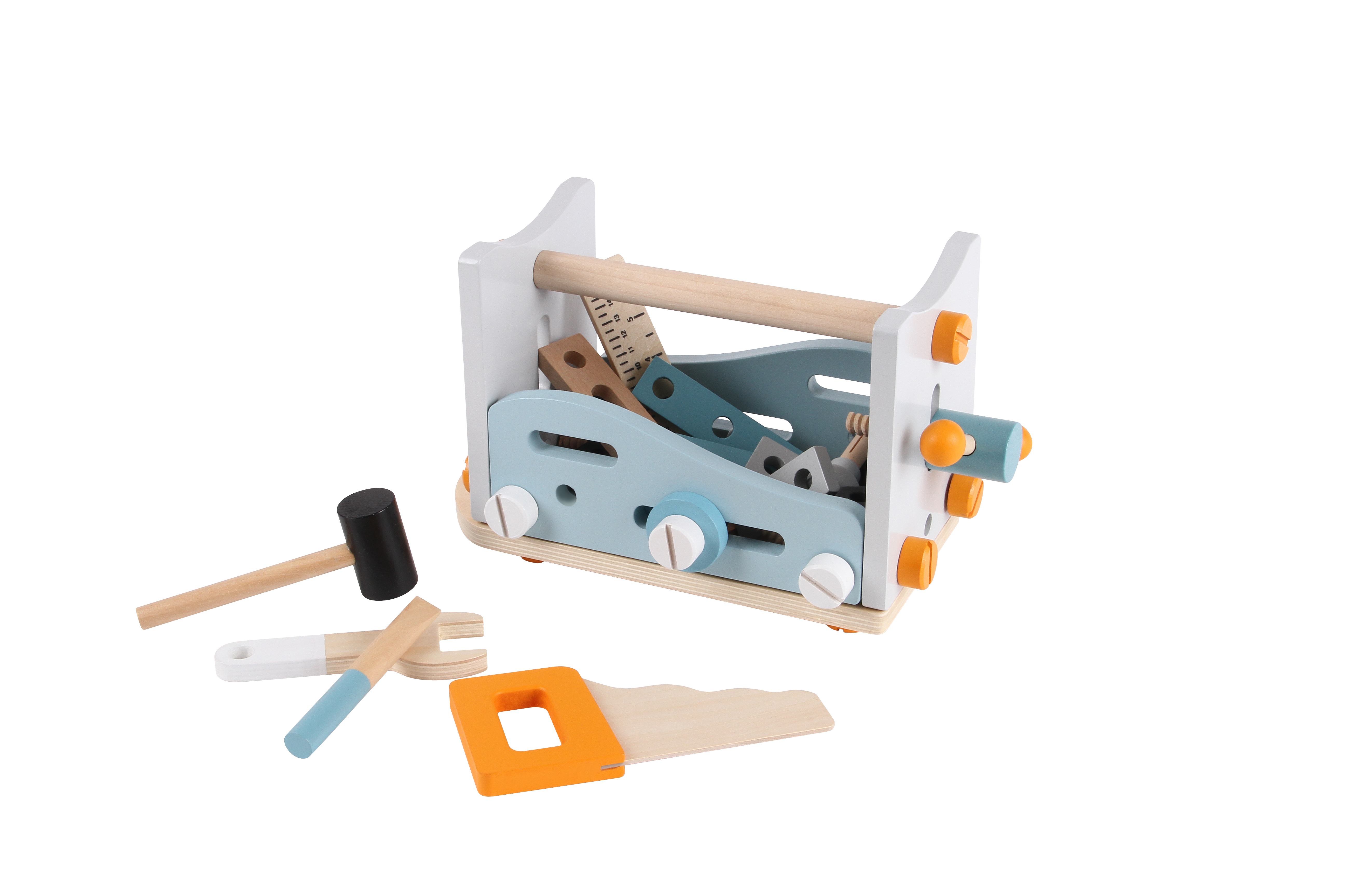 Statybos komplektas 52el. „ecotoys“