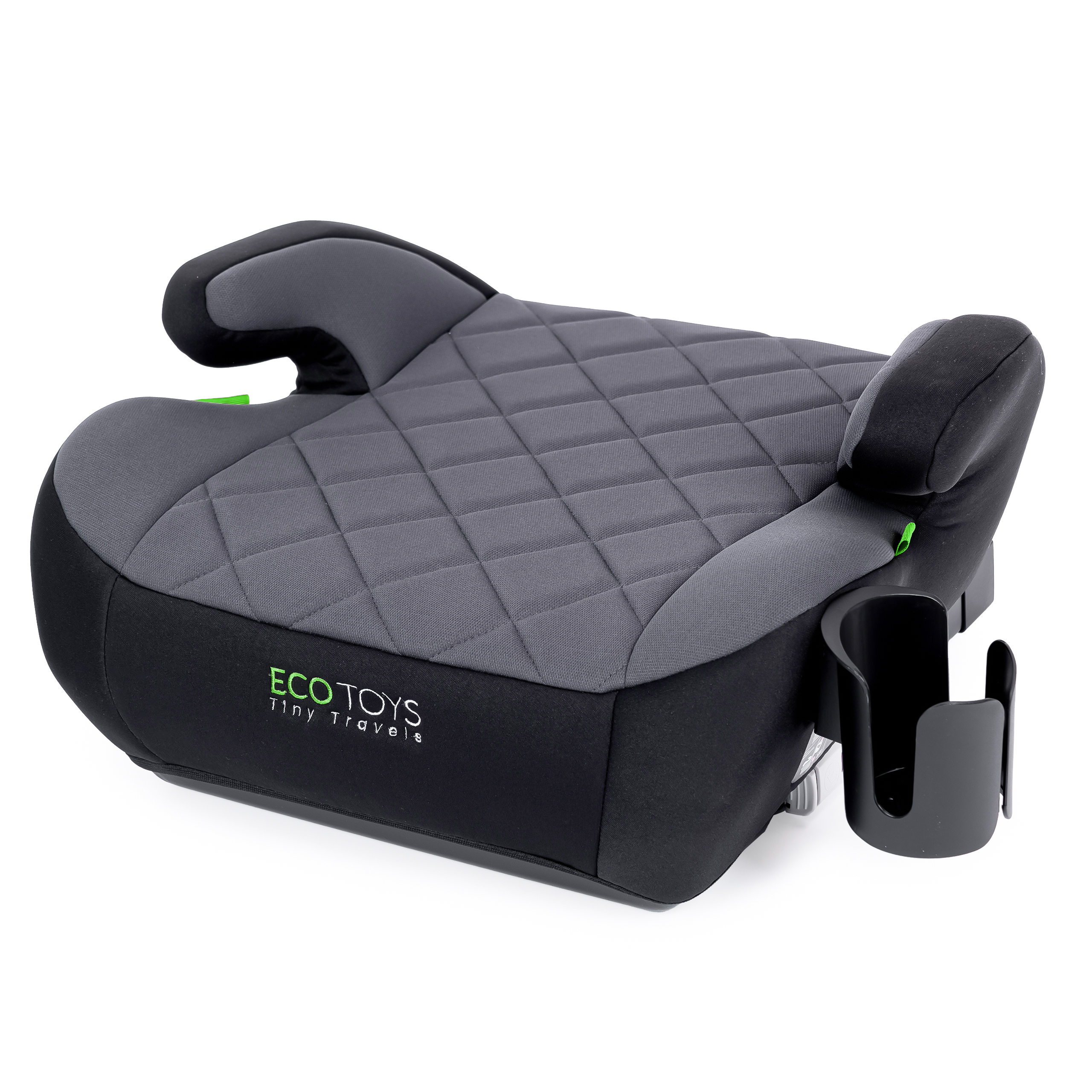 Automobilinė sėdynės paaukštinimo pagalvėlė ECOTOYS su ISOFIX sistema ir puodelio laikikliu, skirta vaikams nuo 125 iki 150 cm ūgio