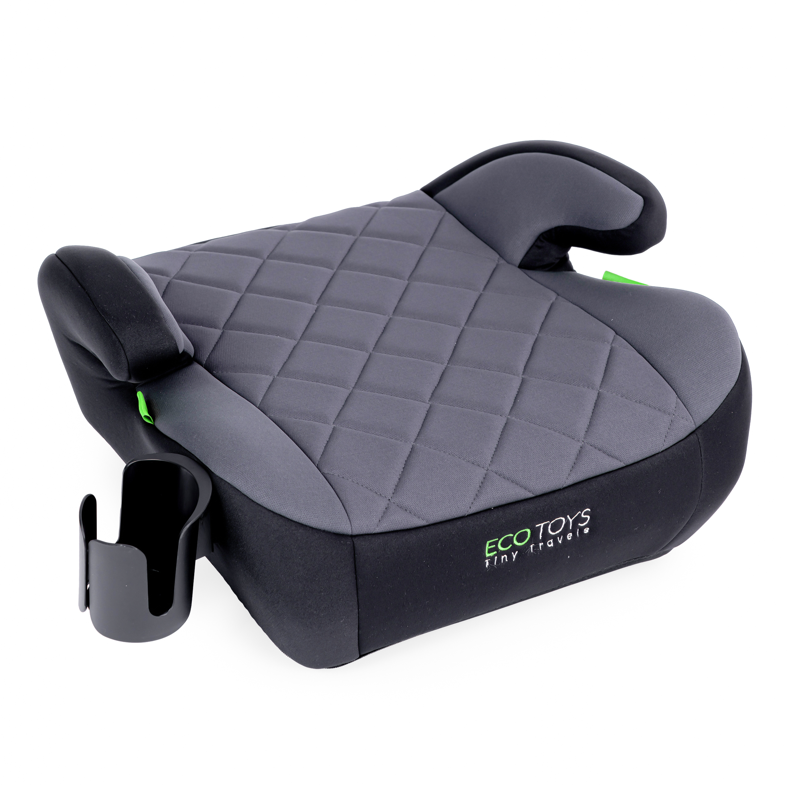 Automobilinė sėdynės paaukštinimo pagalvėlė ECOTOYS su puodelio laikikliu, skirta vaikams nuo 125 iki 150 cm ūgio