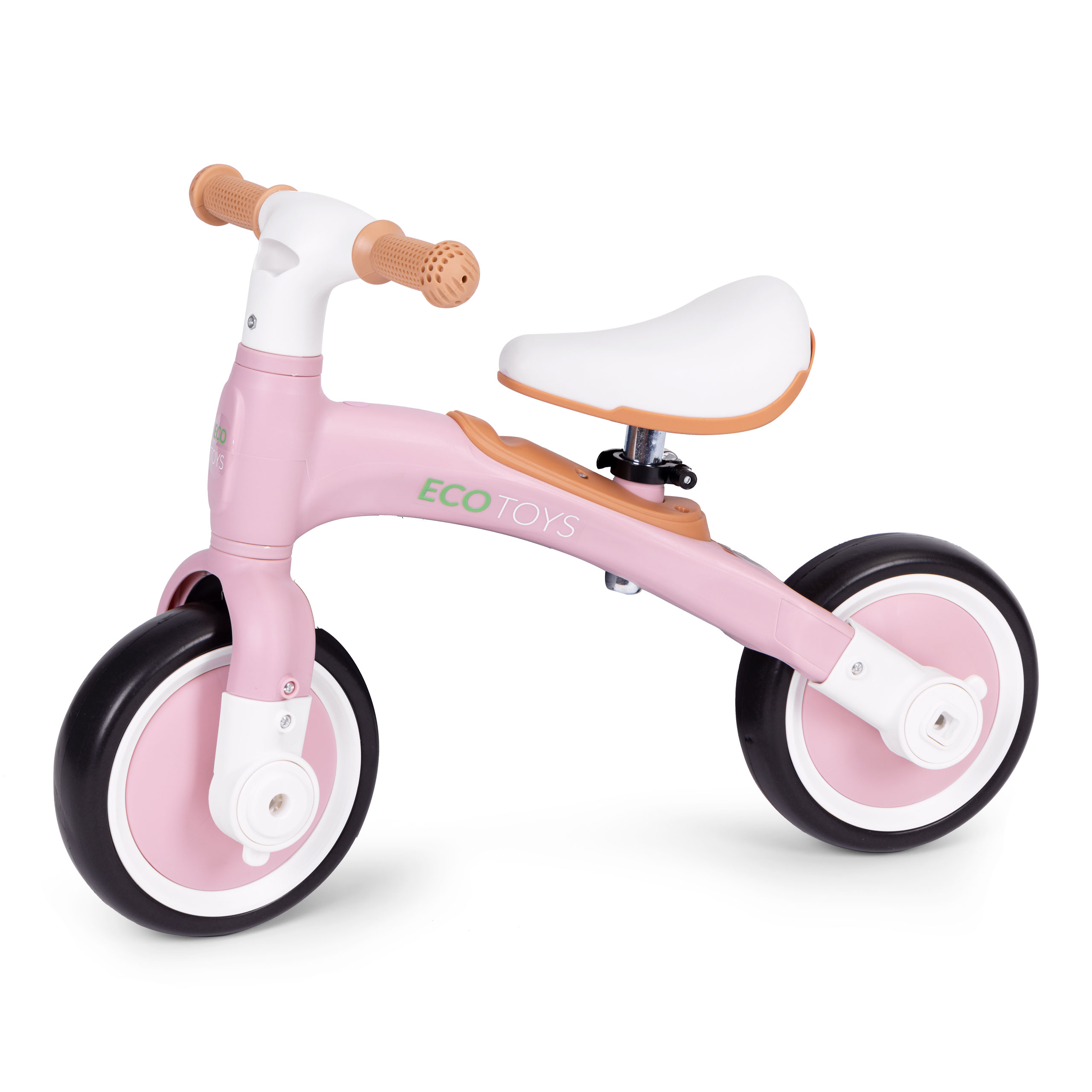 Balansinis dviratukas - rožinis ECOTOYS