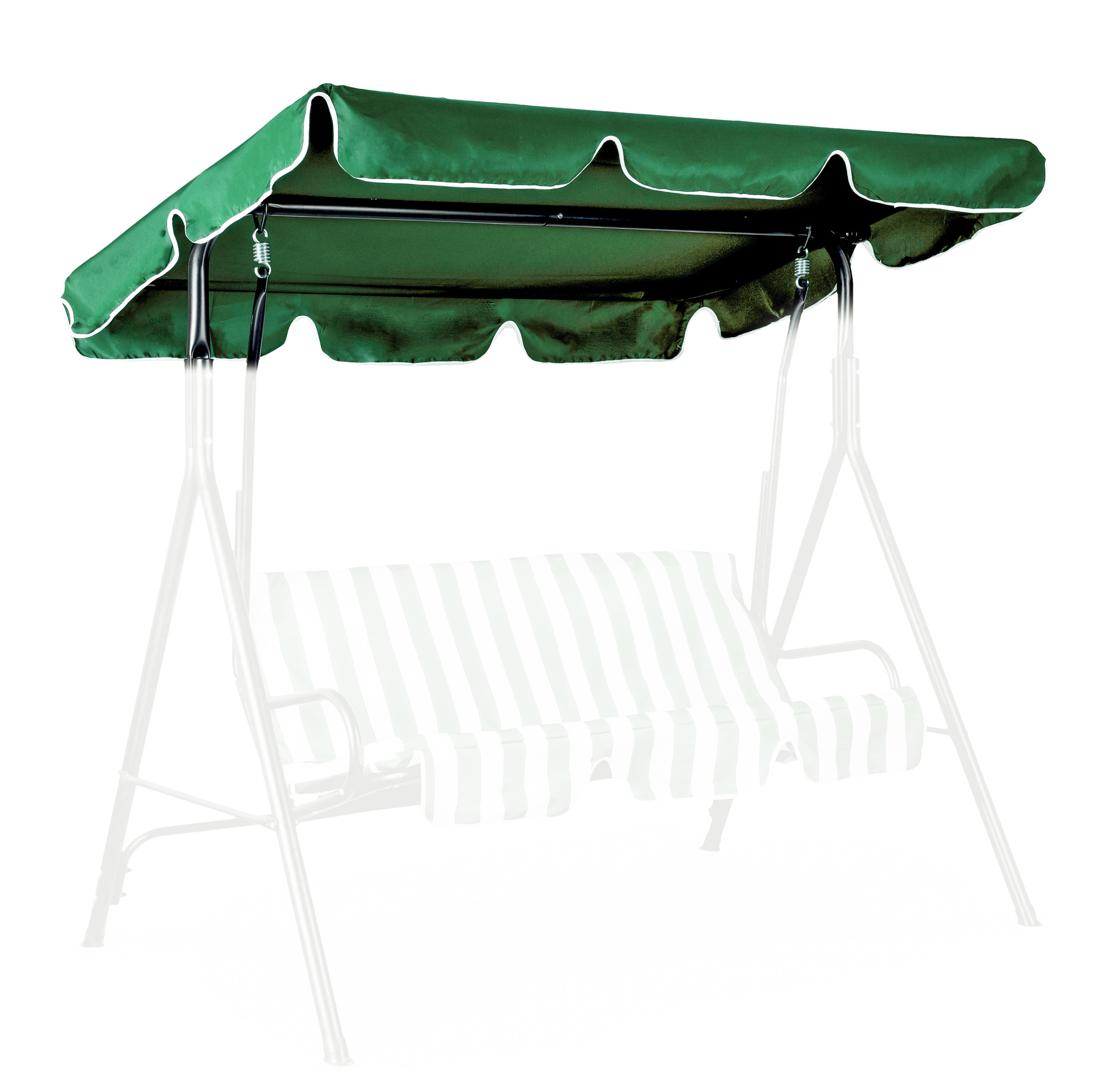 MultiGarden sūpynių stogelis, žalias, 200 cm x 120 cm