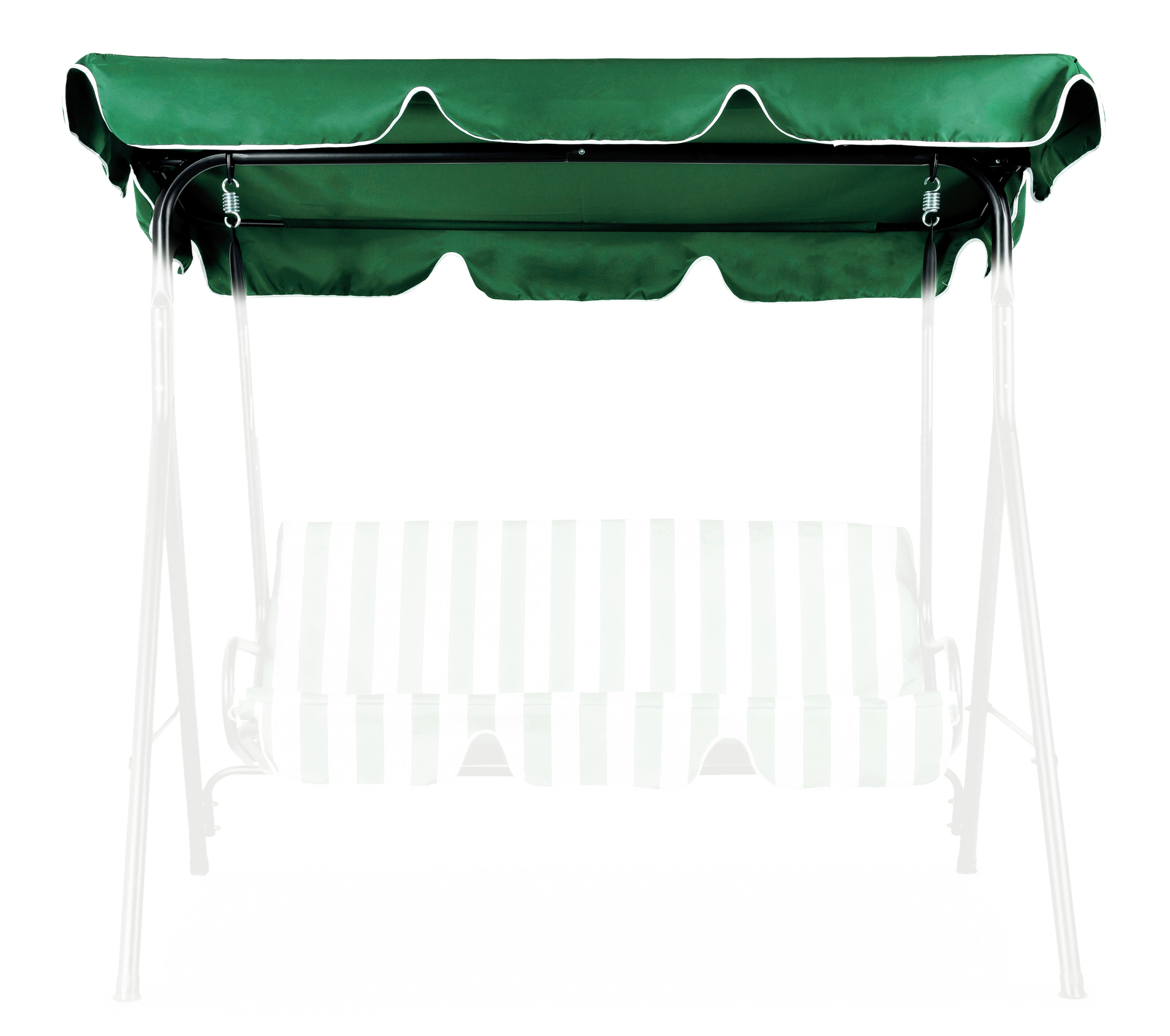 MultiGarden sūpynių stogelis, žalias, 200 cm x 120 cm