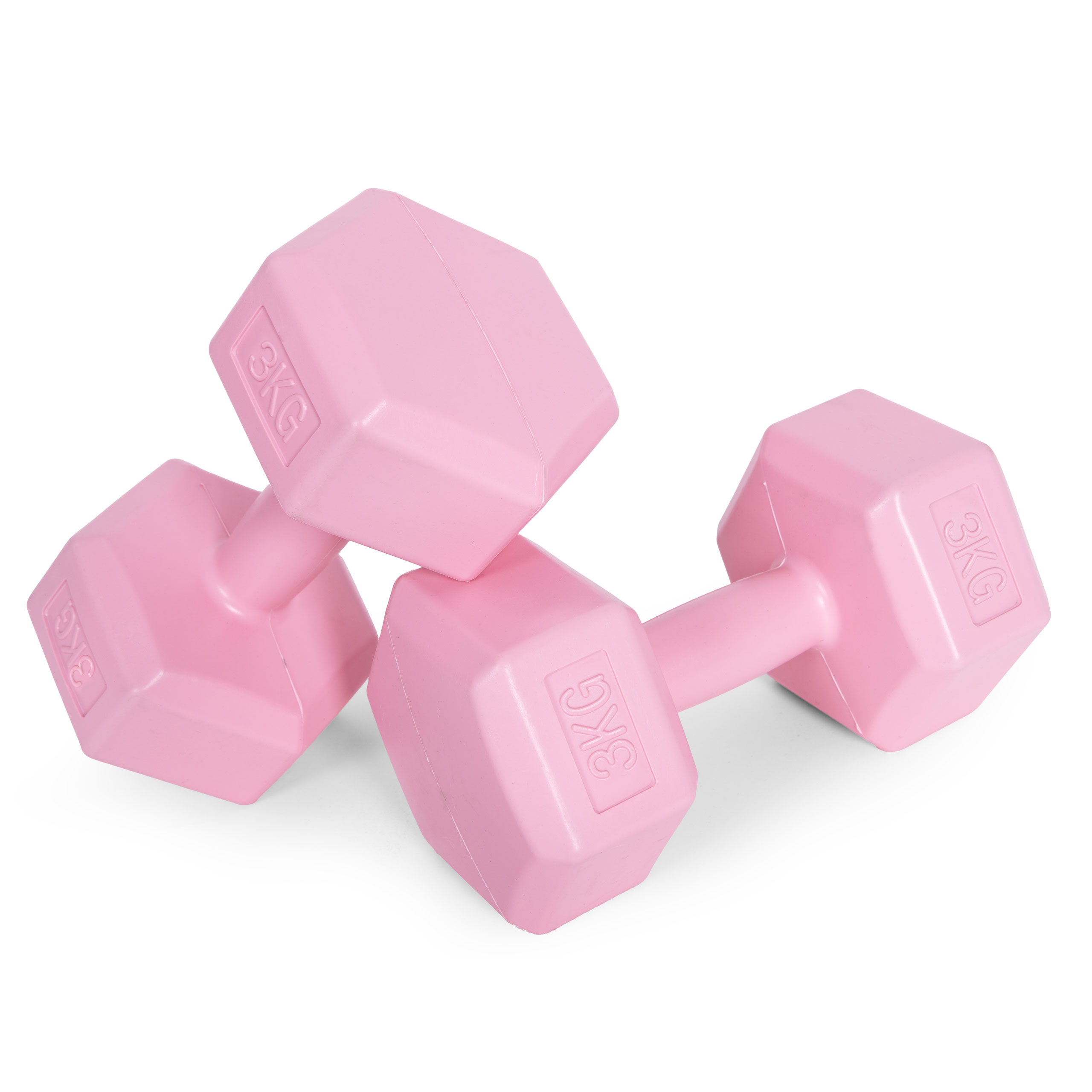 Šešiakampiai hantelia 2x3 kg  modernhome
