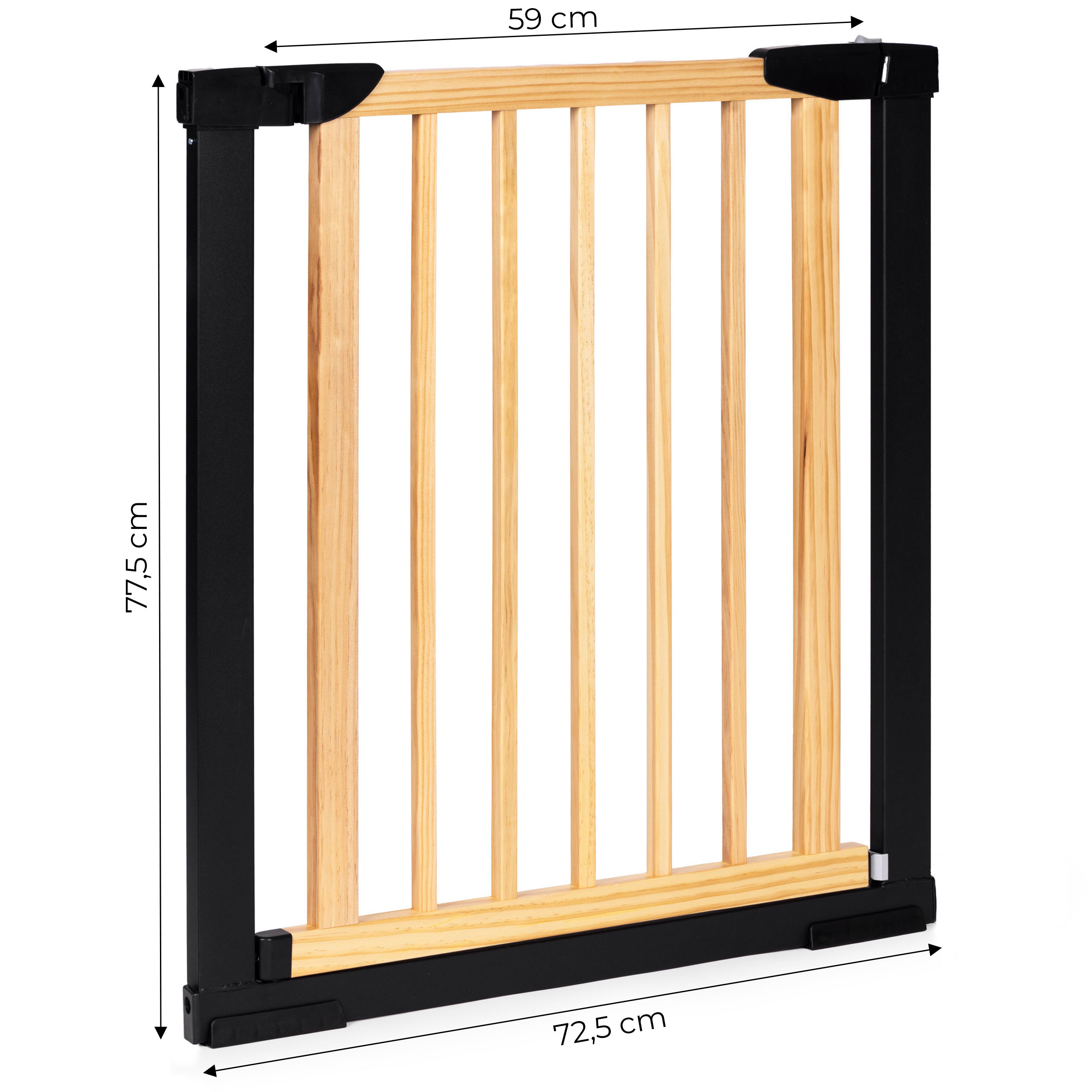 Apsauginė tvorelė, 74-80 cm, durims/laiptams, ECOTOYS