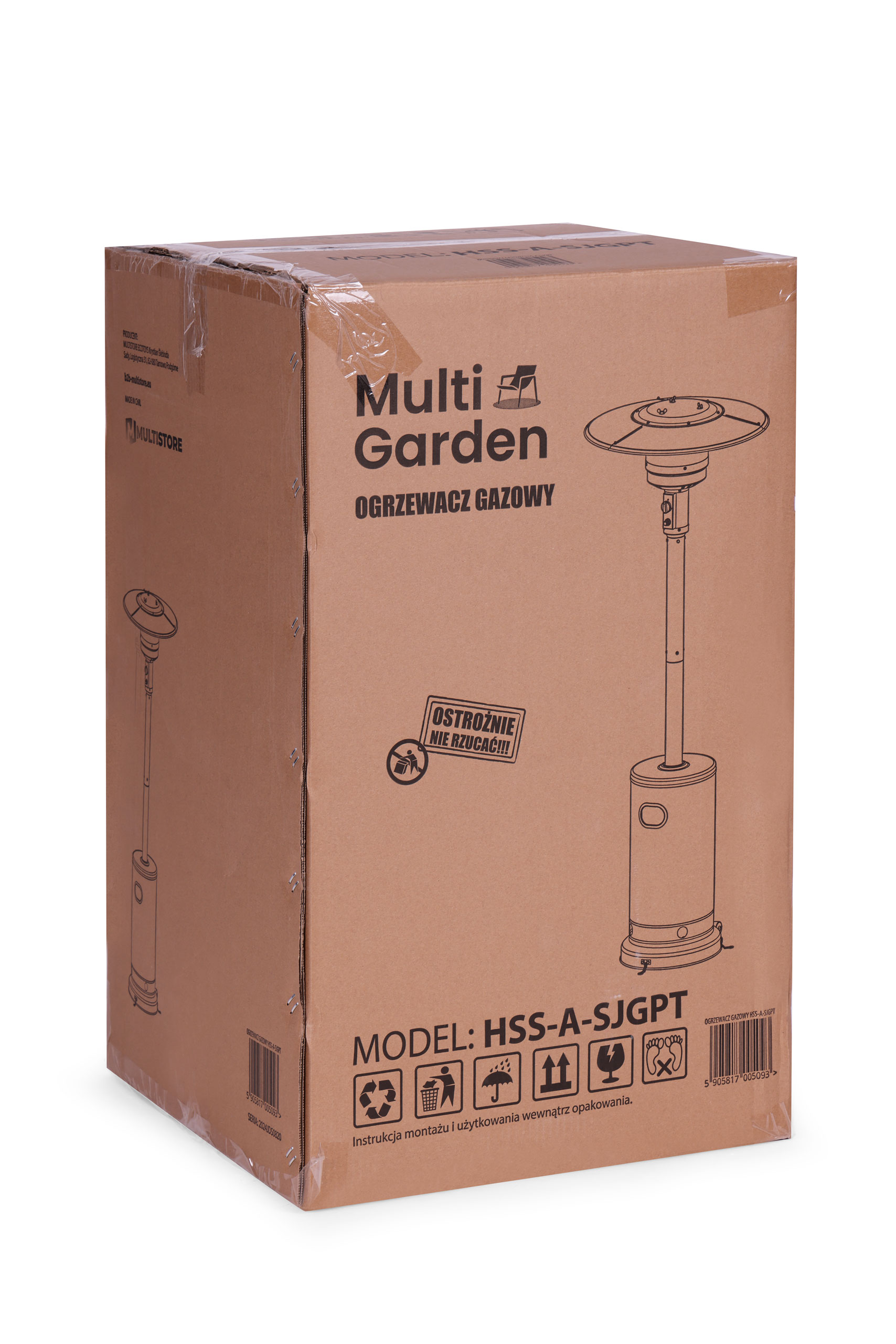 Dujinis lauko šildytuvas, 13 kW, MultiGarden